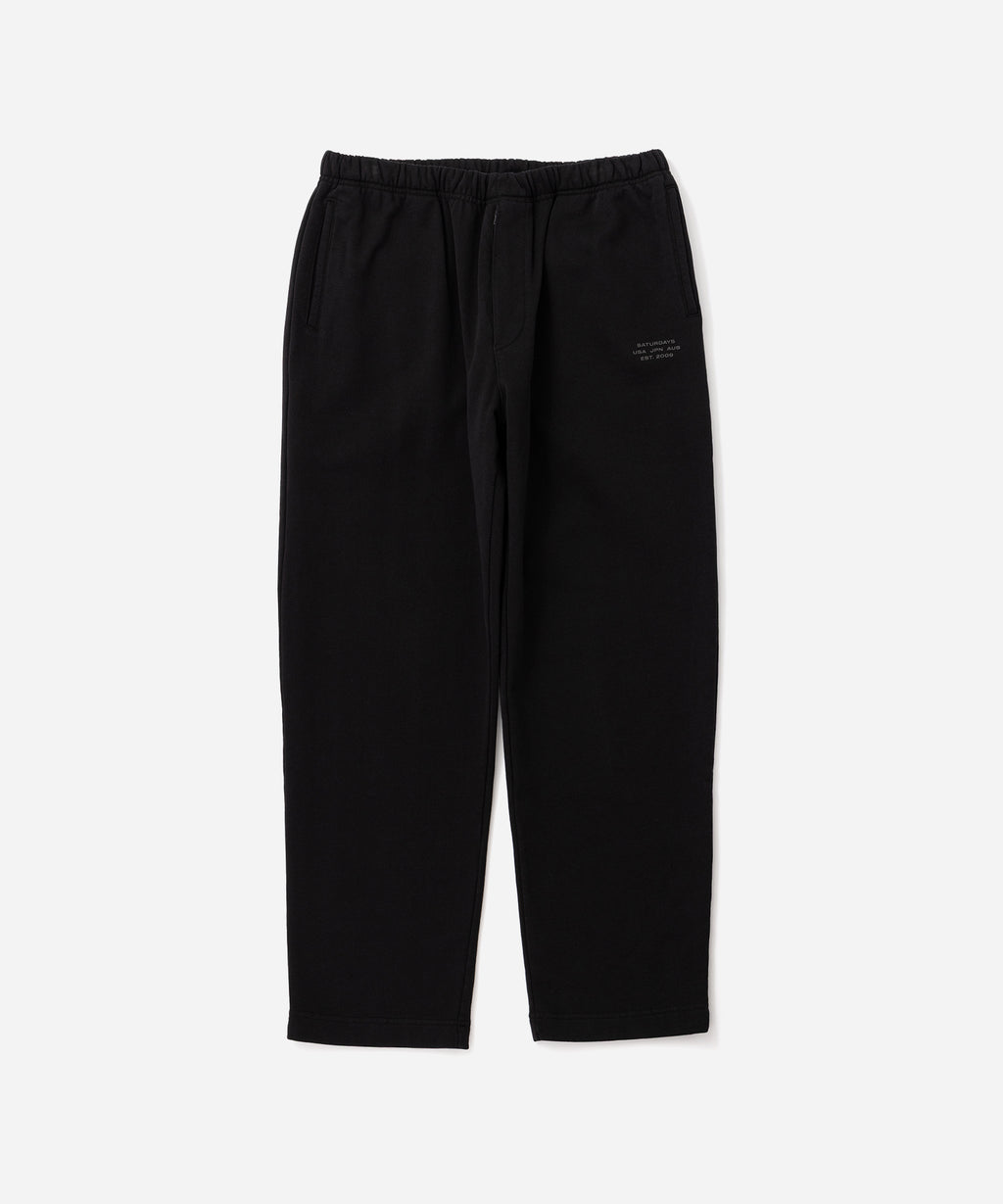 Saturdays NYC Taka International Sweatpant in Black