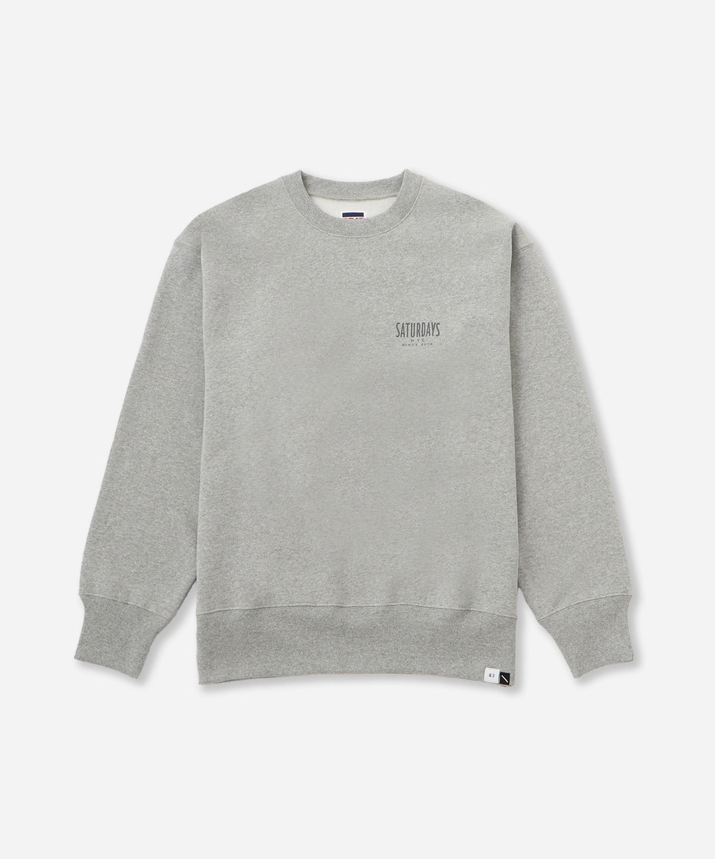 Saturdays NYC Bedwin x Saturdays Chelsea Sweat in Gray