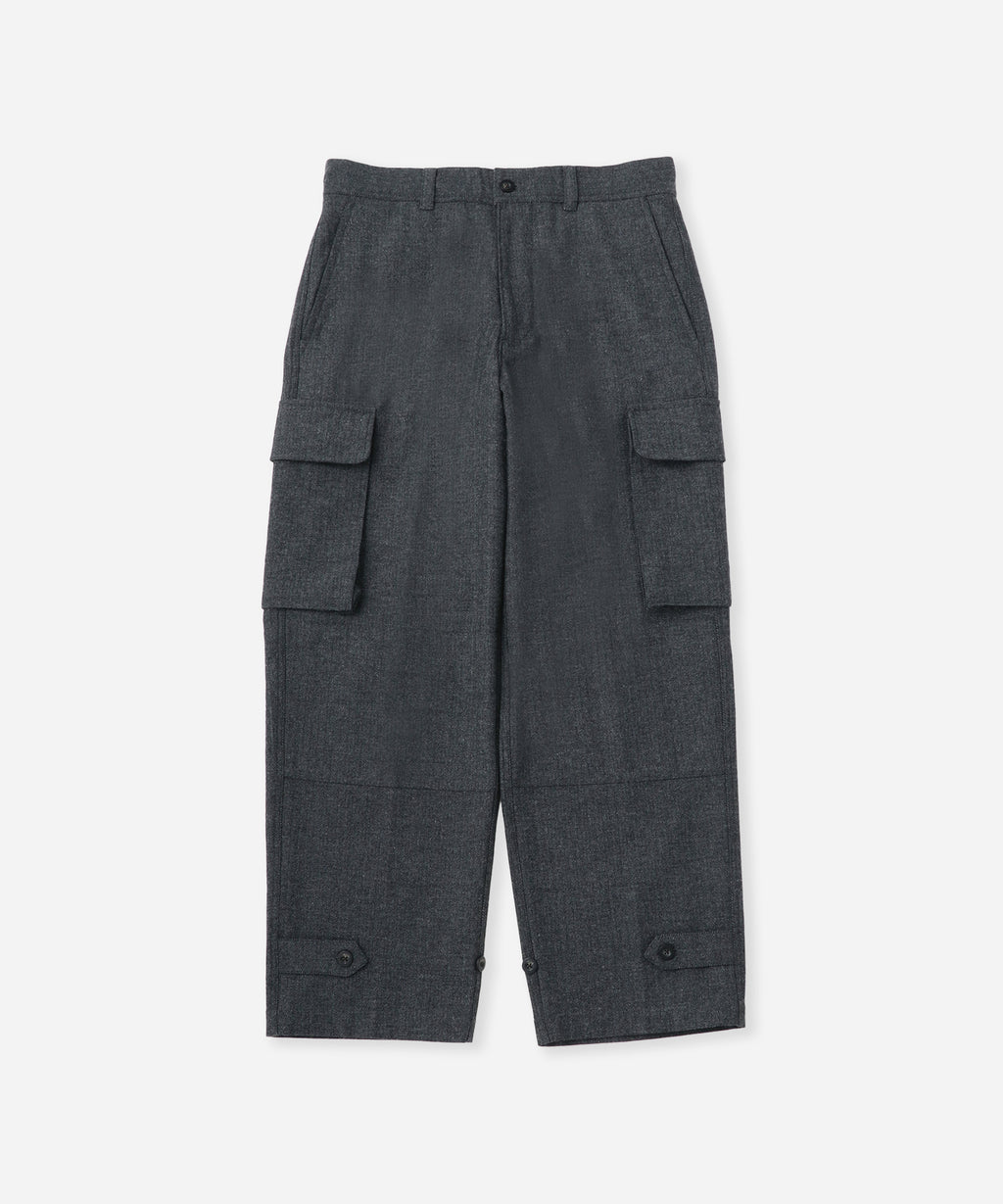 Saturdays NYC Balugo Herringbone Pant in Gray