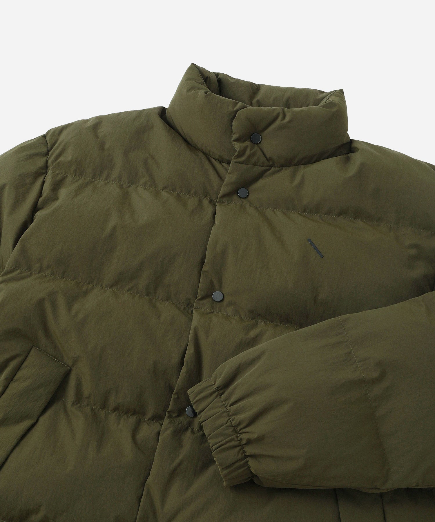 Saturdays NYC Enomoto Puffer Jacket in Olive Green