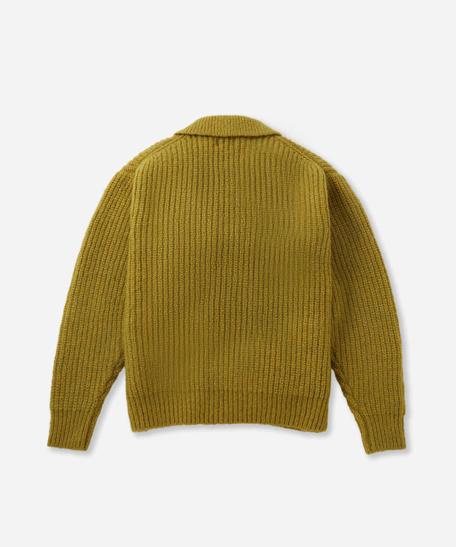 Saturdays NYC Jahmad Long Sleeve Cardigan in Yellow