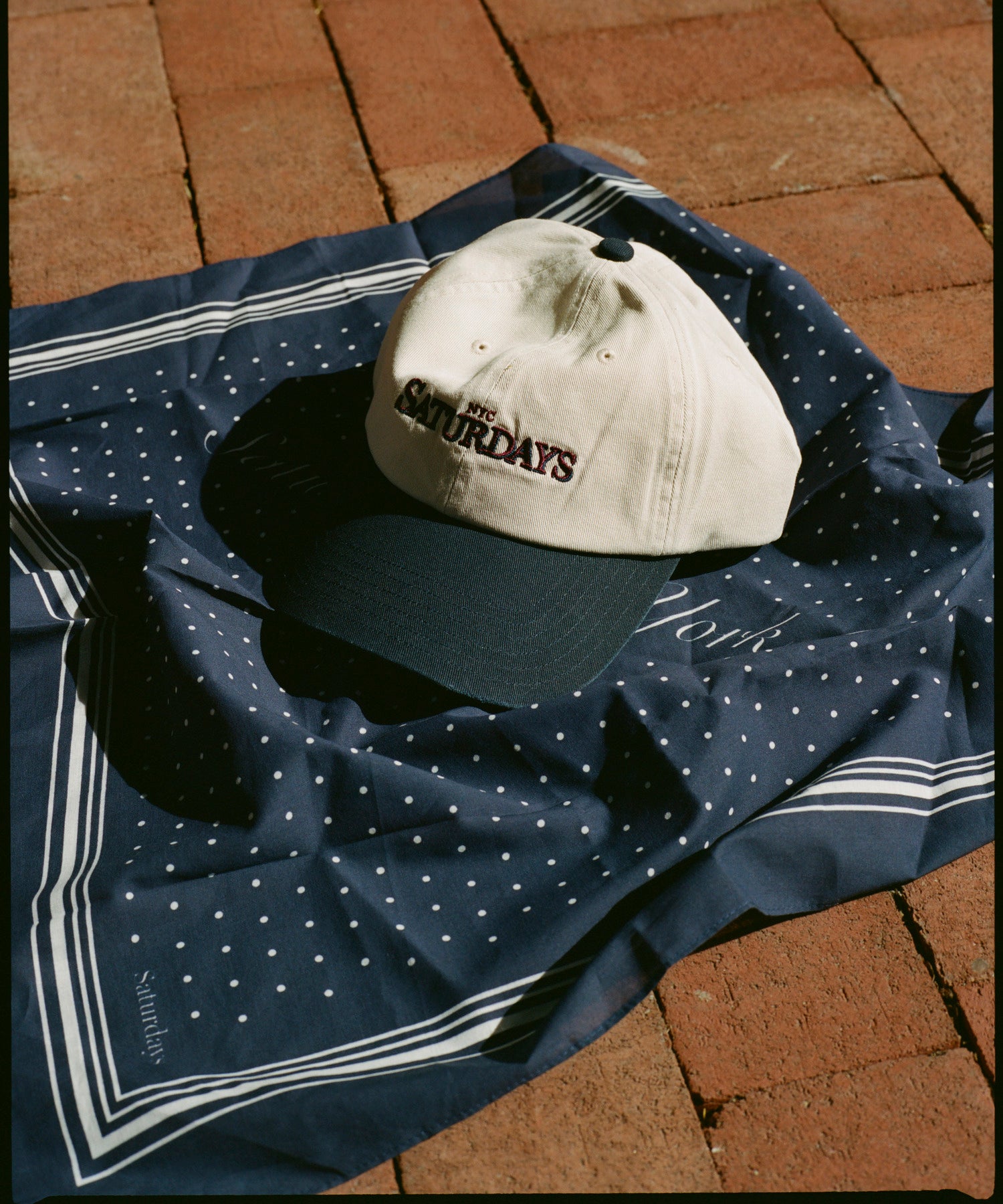 Saturdays NYC SNYC Bandana in Navy