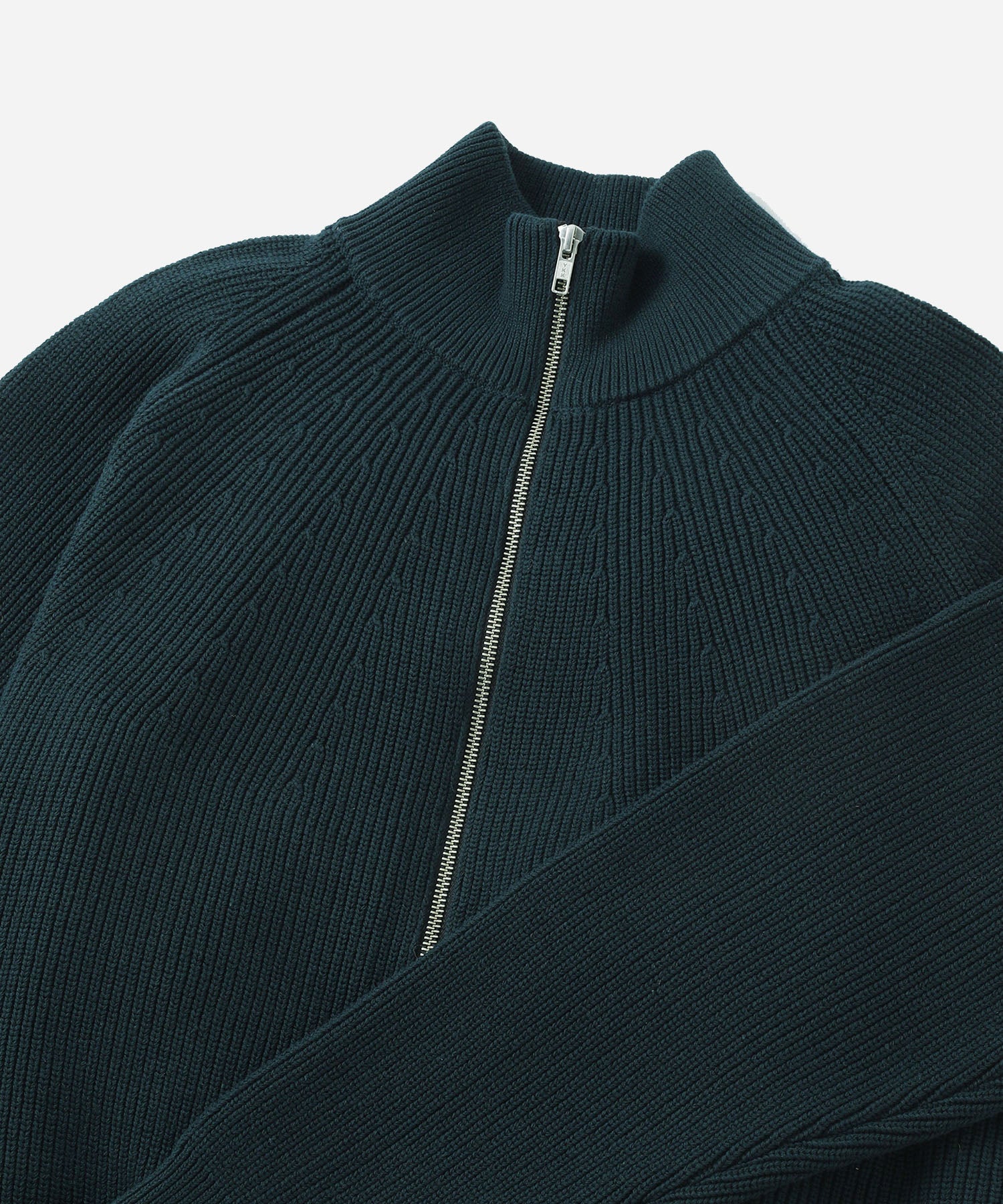 Saturdays NYC Henderson Zip Thru Knit in Blue