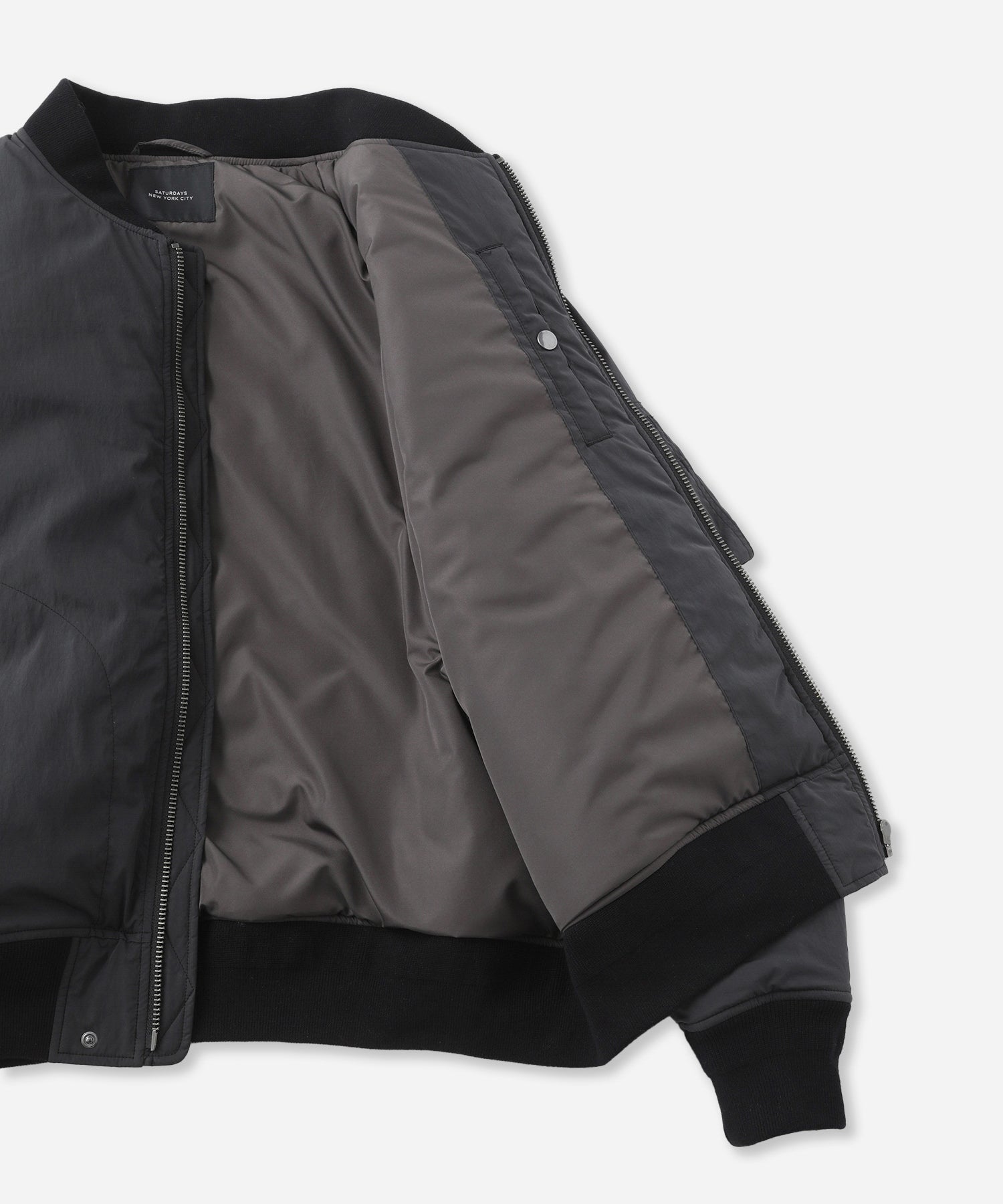 Saturdays NYC Christo Bomber in Black
