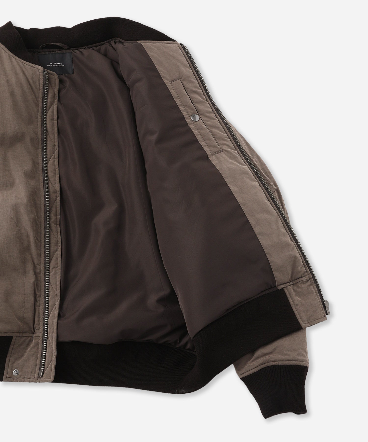 Saturdays NYC Christo Bomber in Beige