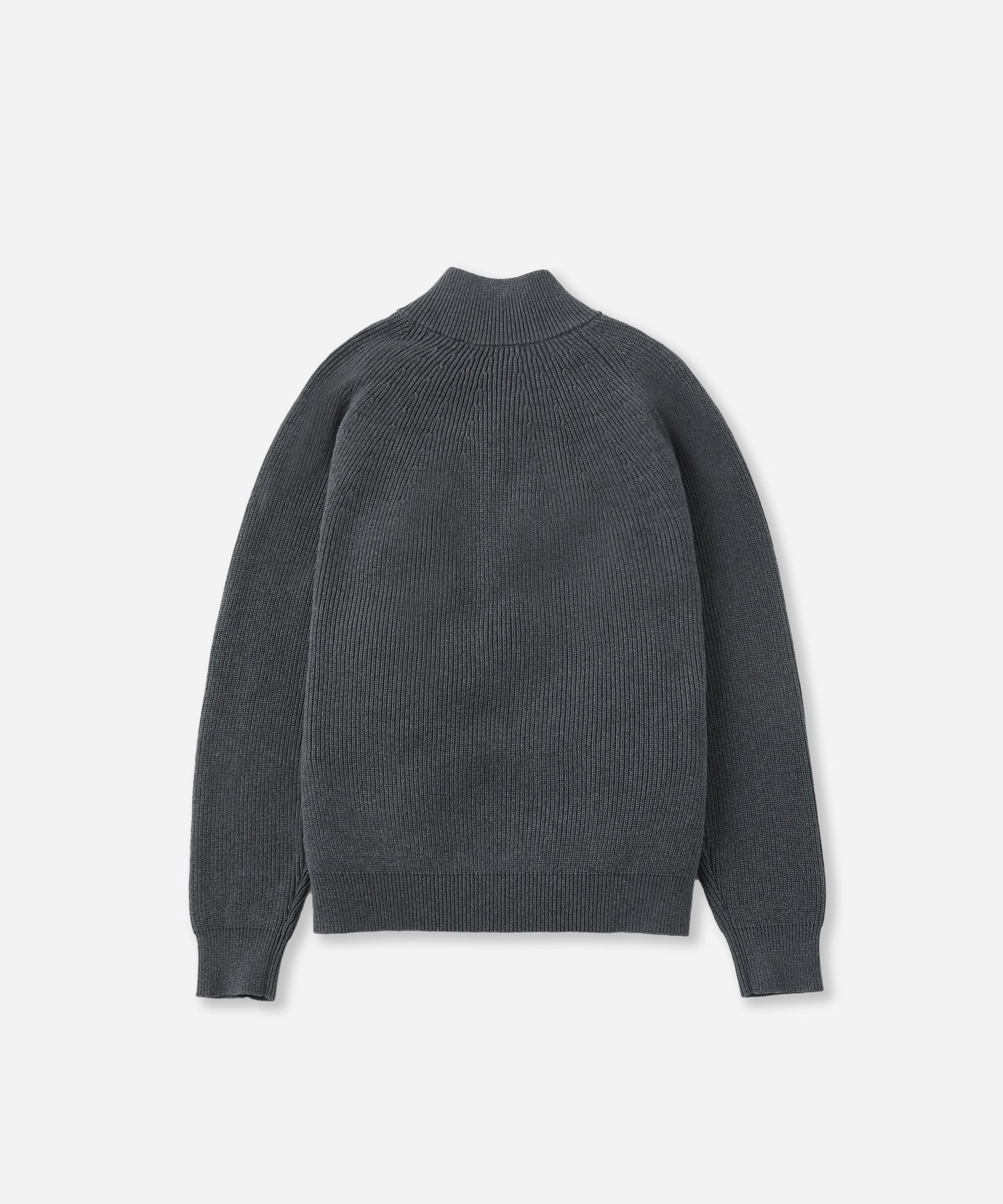 Saturdays NYC Henderson Zip Thru Knit in Gray