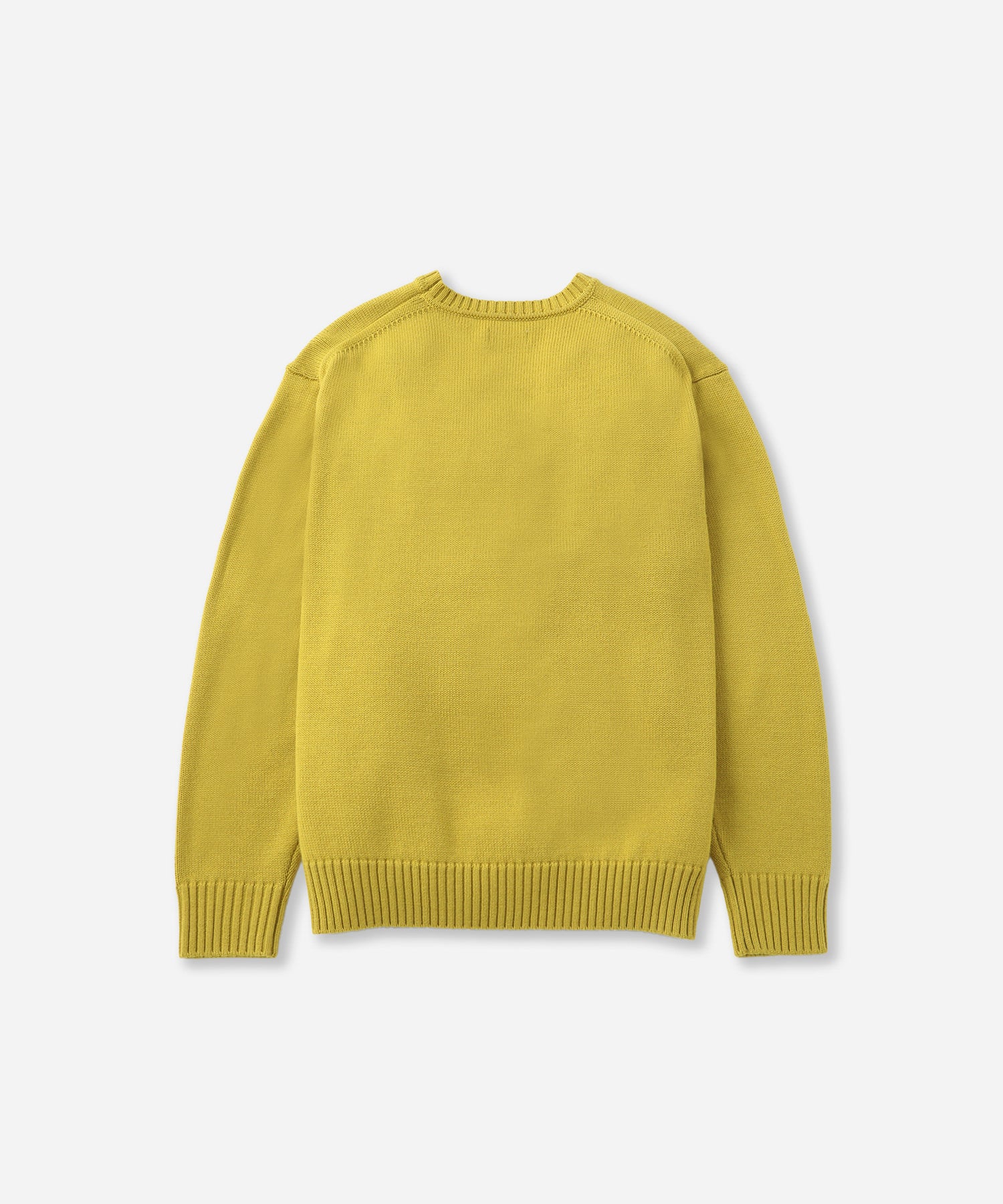 Saturdays NYC Greg Slash Sweater in Yellow