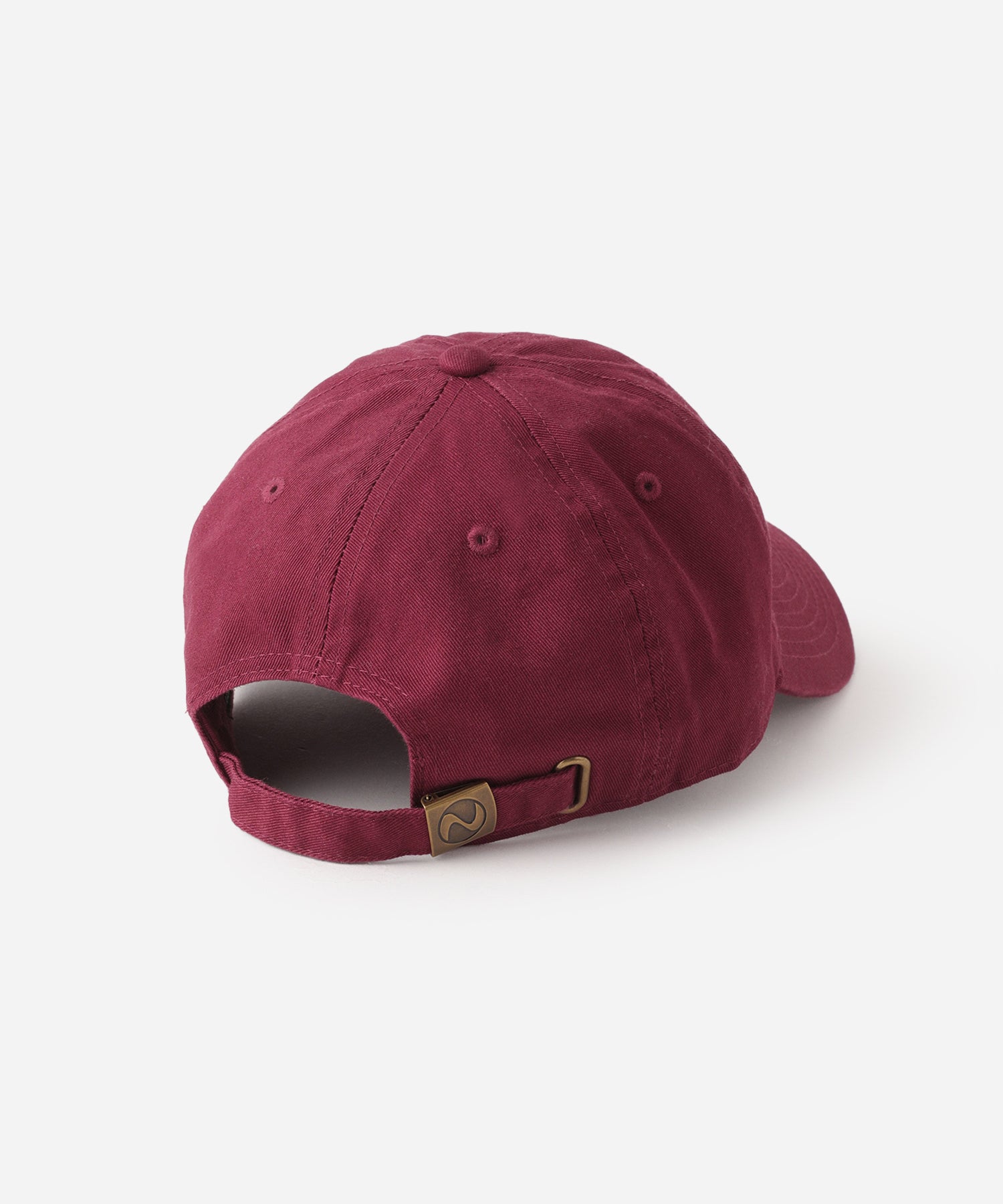 Saturdays NYC Bedwin x Saturdays Big Apple Baseball Cap in WIne