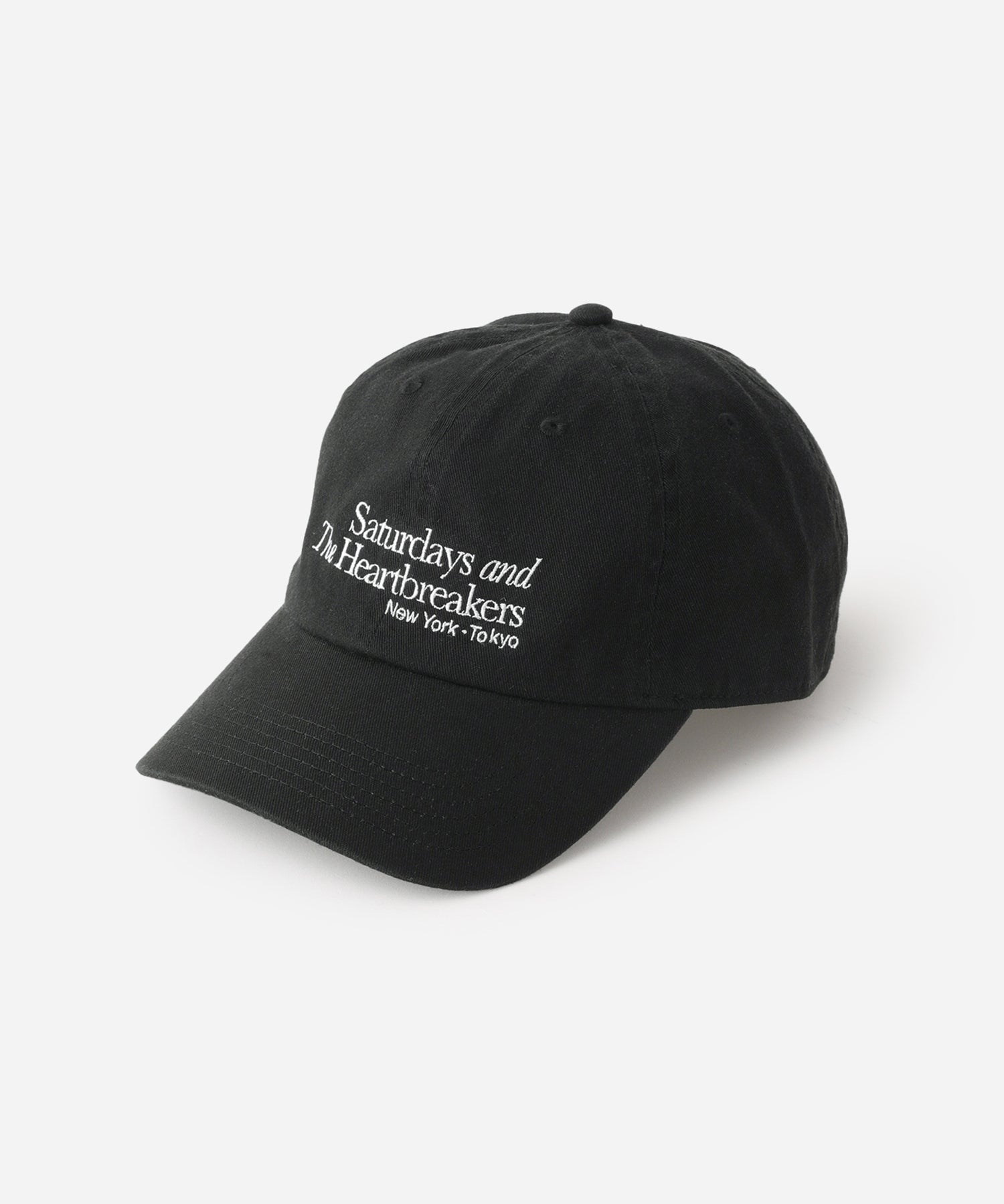 Saturdays NYC Bedwin x Saturdays Big Apple Baseball Cap in Black