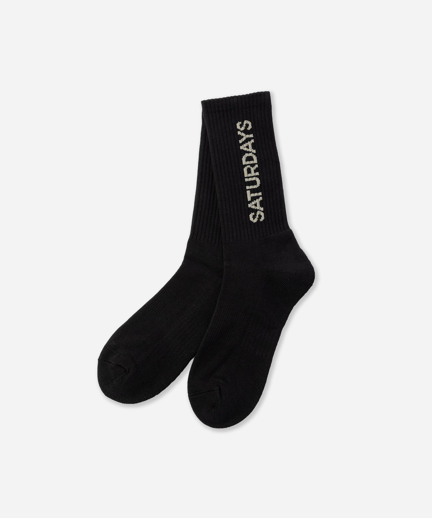 Saturdays NYC Logo Socks in Black