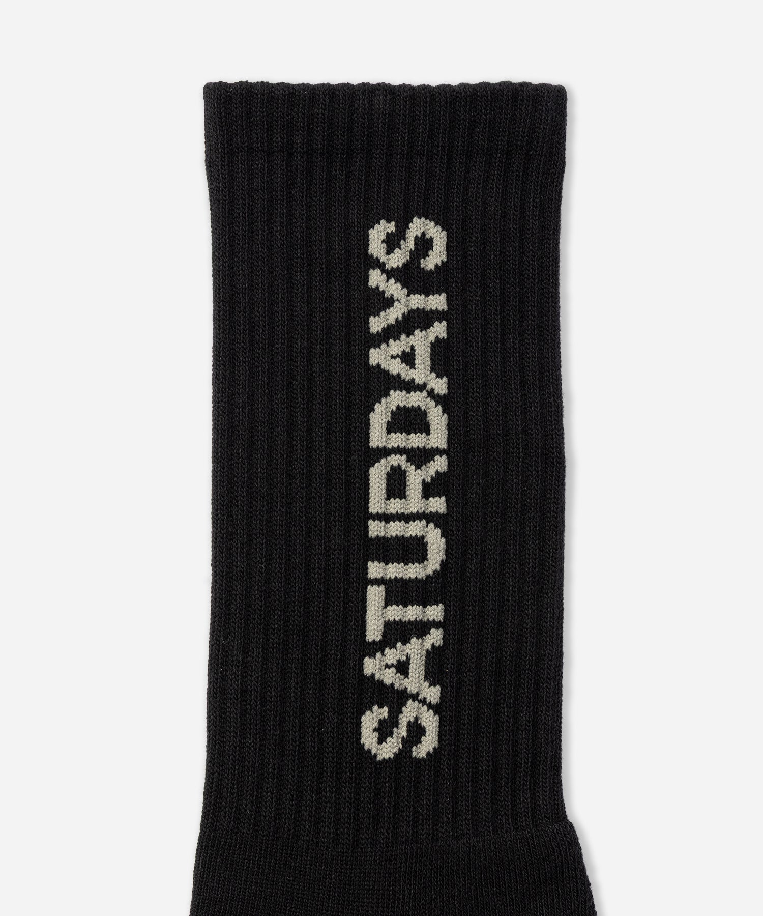 Saturdays NYC Logo Socks in Black