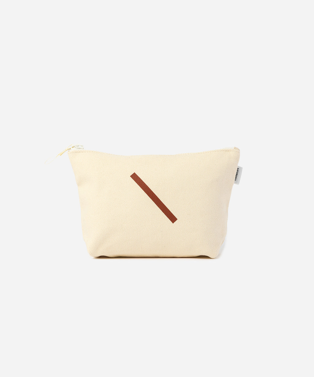 Saturdays NYC Slash Pouch in Ivory