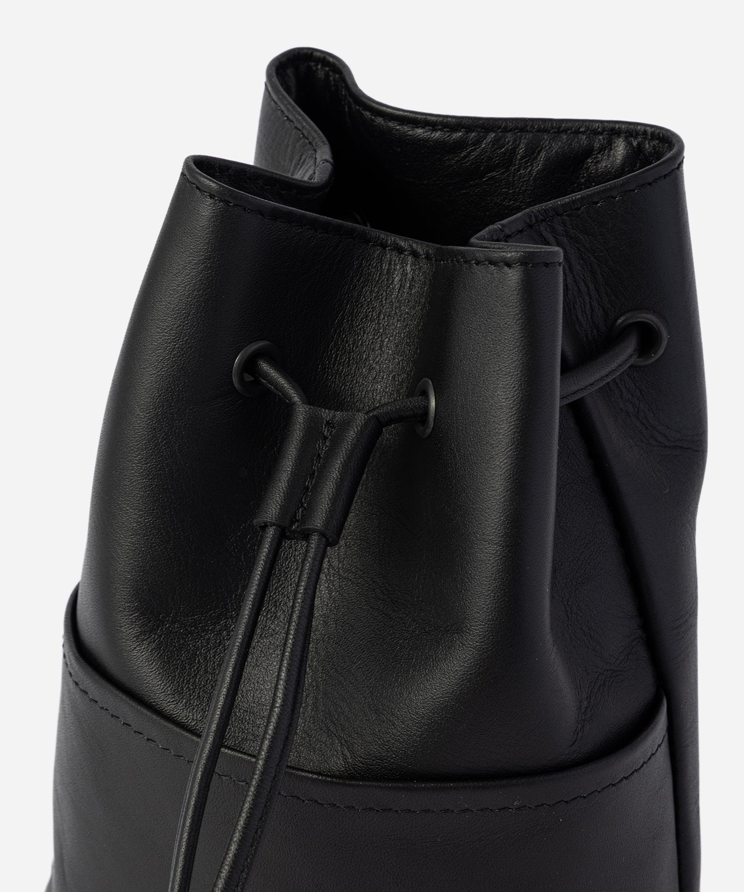 Saturdays NYC SNYC Drawstring Bag in Black