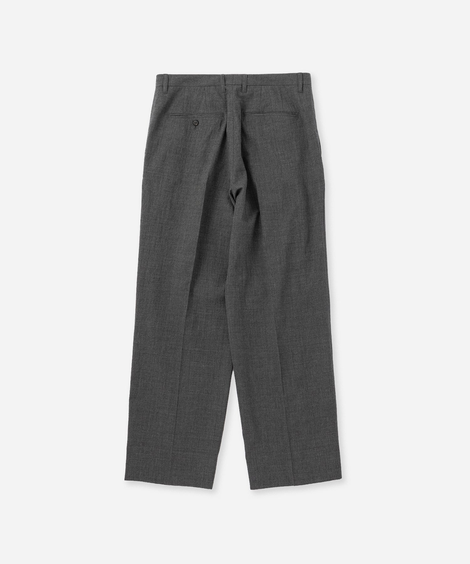 Saturdays NYC George Wool Two Tuck Pant in Gray