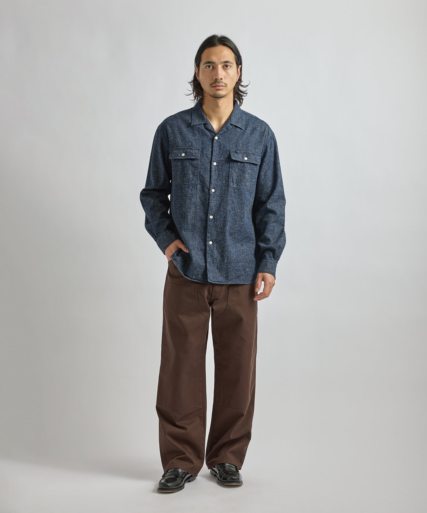 Saturdays NYC Dickies x Saturdays Double Knee Work Pants in Dark Brown