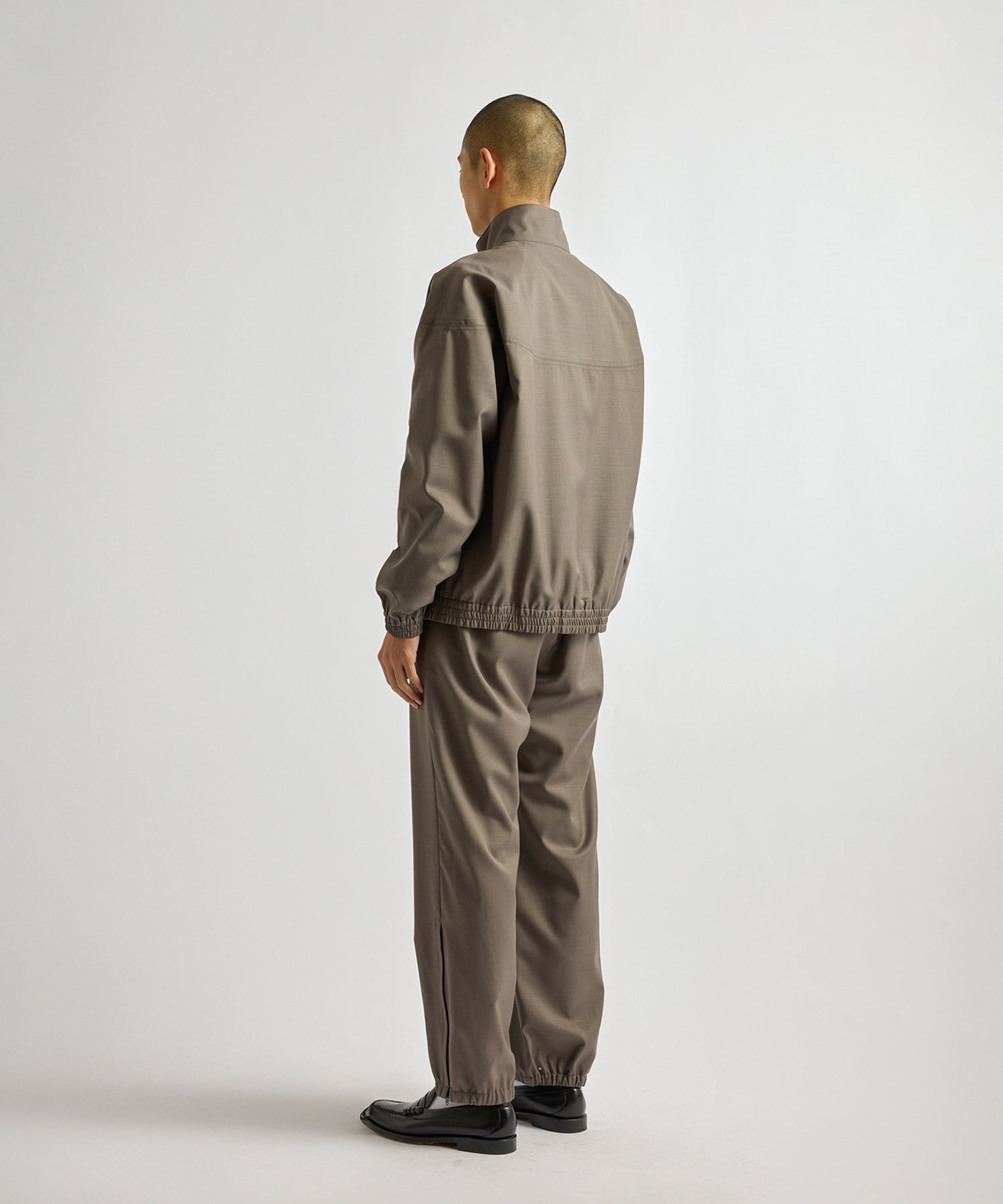 Saturdays NYC Everett Tropical Wool Training Jacket in Gray