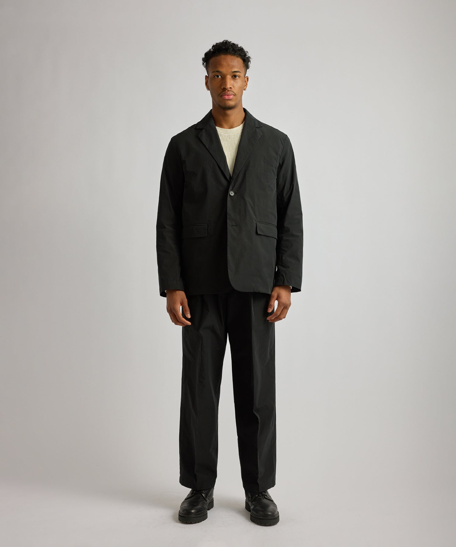 Saturdays NYC Mirza Easy Wear Jacket in Black