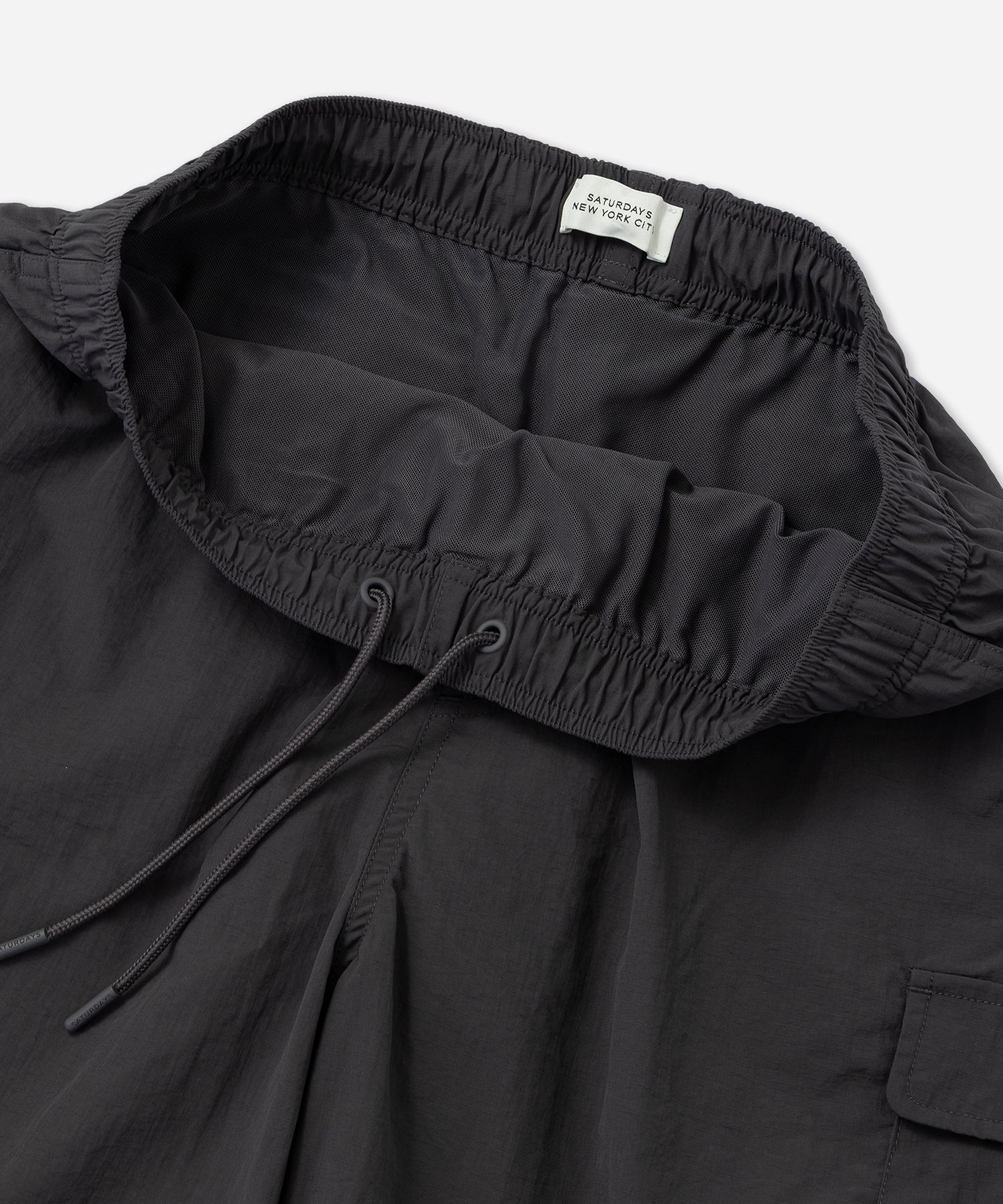 Saturdays NYC Danjo Cargo Swim Short in Charcoal