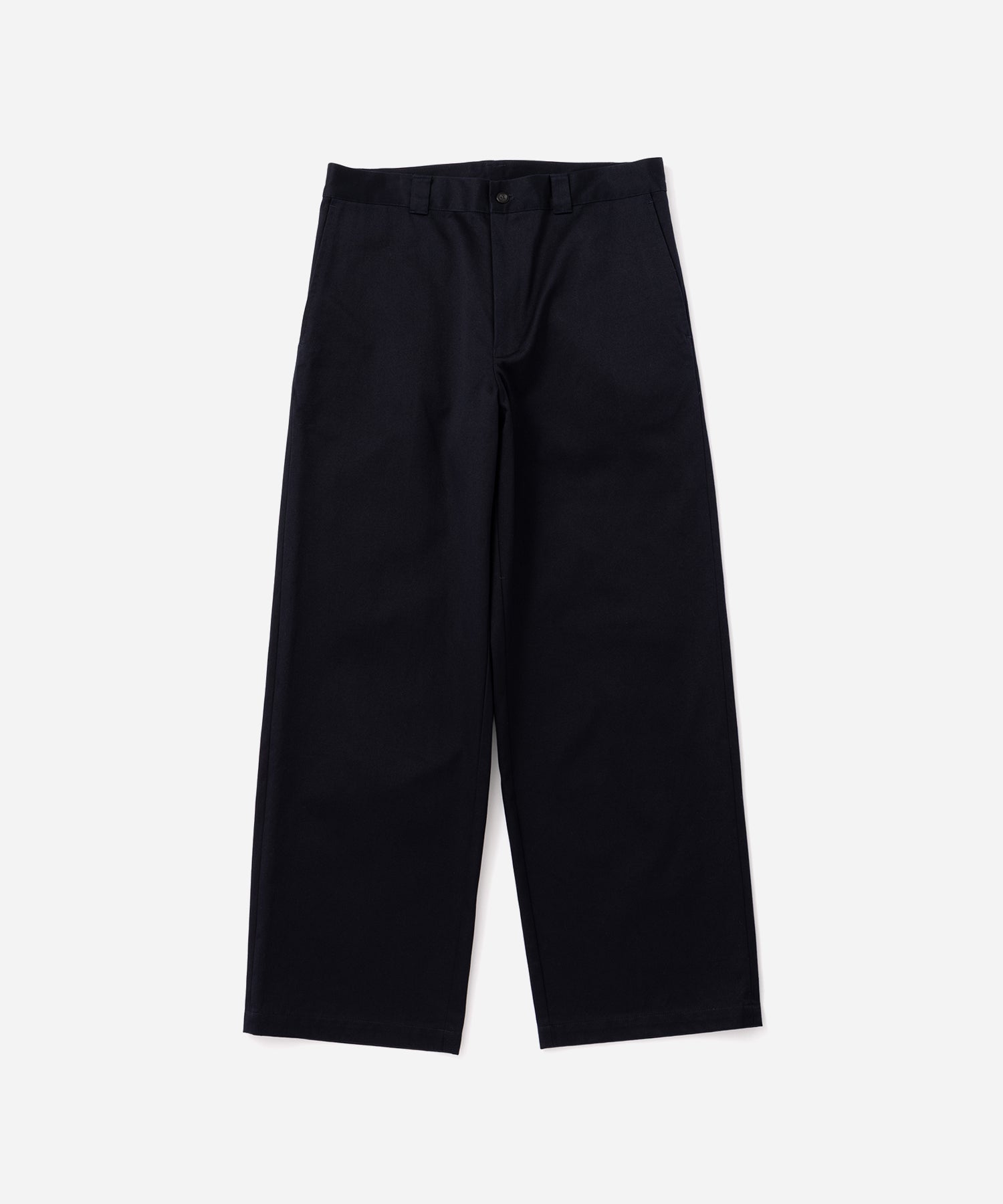 Saturdays NYC Ross Wide Chino Pant in Navy