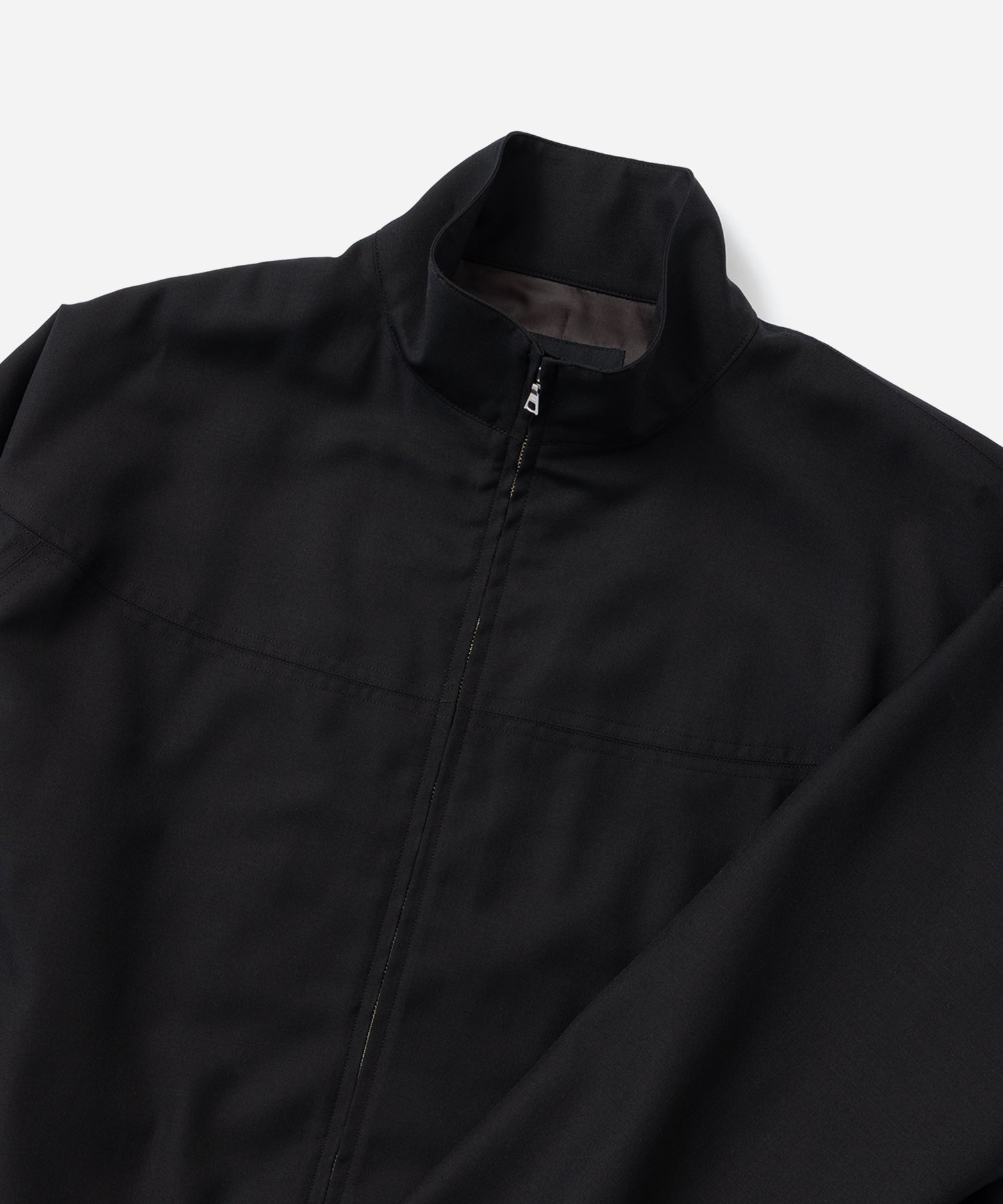 Saturdays NYC Everett Tropical Wool Training Jacket in Black
