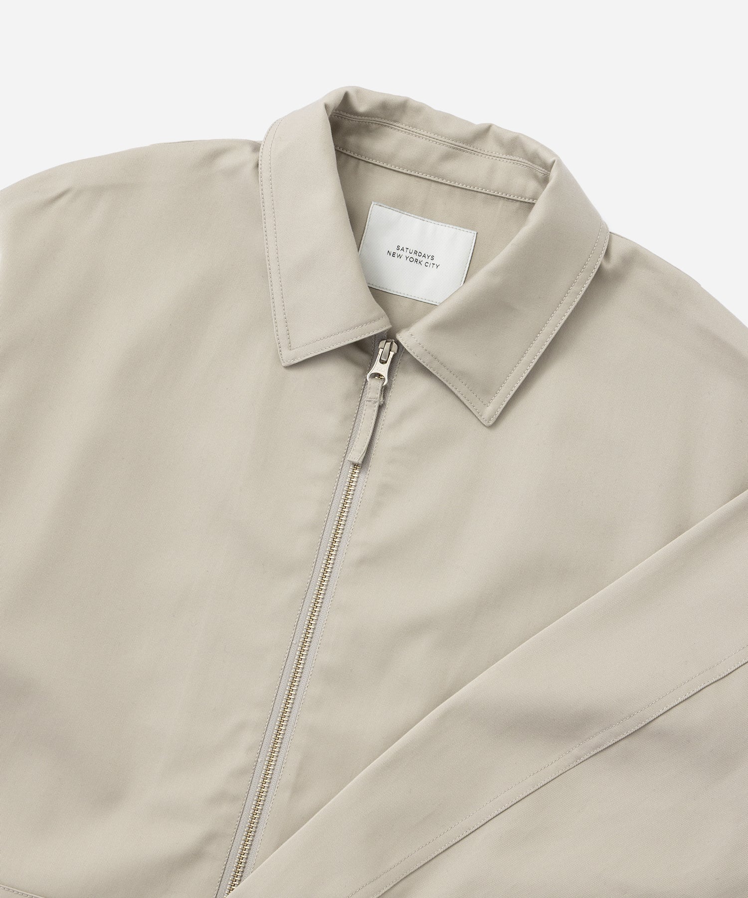 Saturdays NYC Harrison Zip Blouson in Gray
