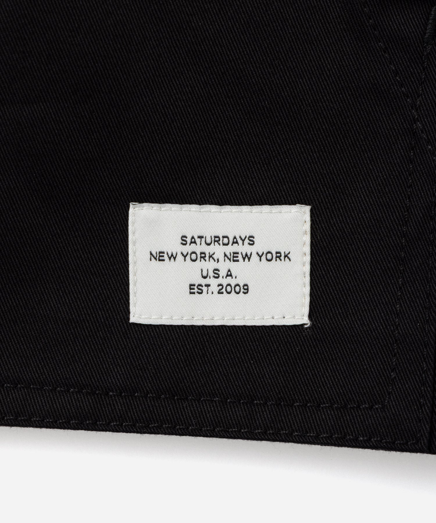 Saturdays NYC Harrison Zip Blouson in Black