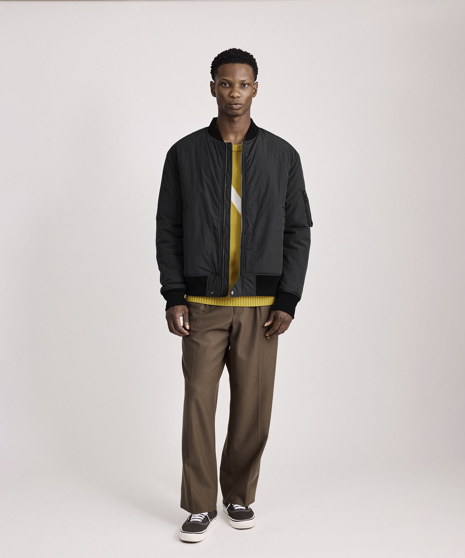 Saturdays NYC Christo Bomber in Black