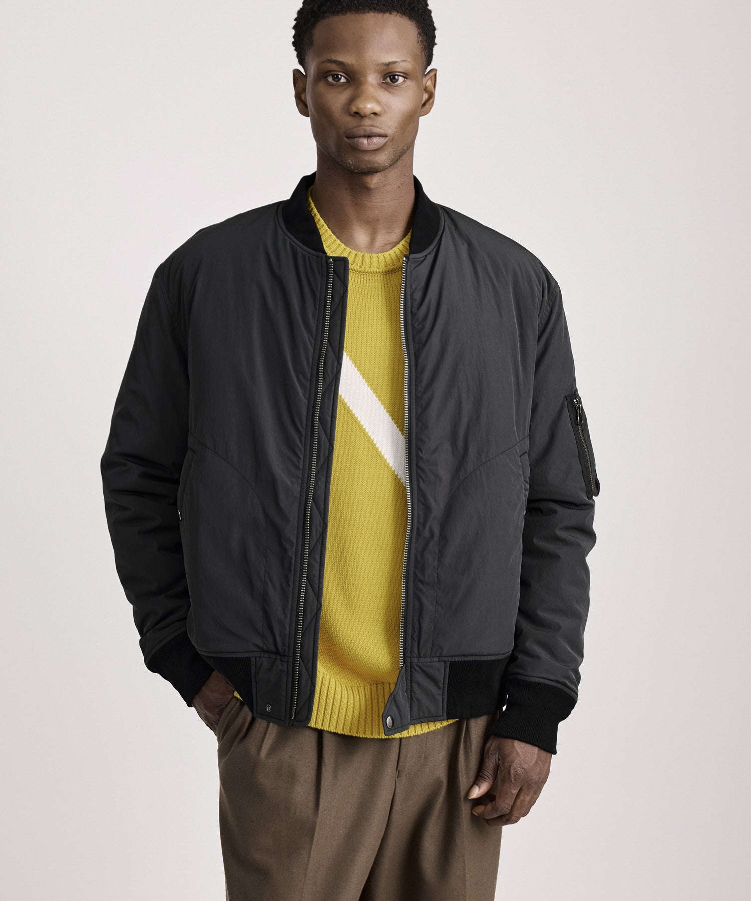 Saturdays NYC Christo Bomber in Black