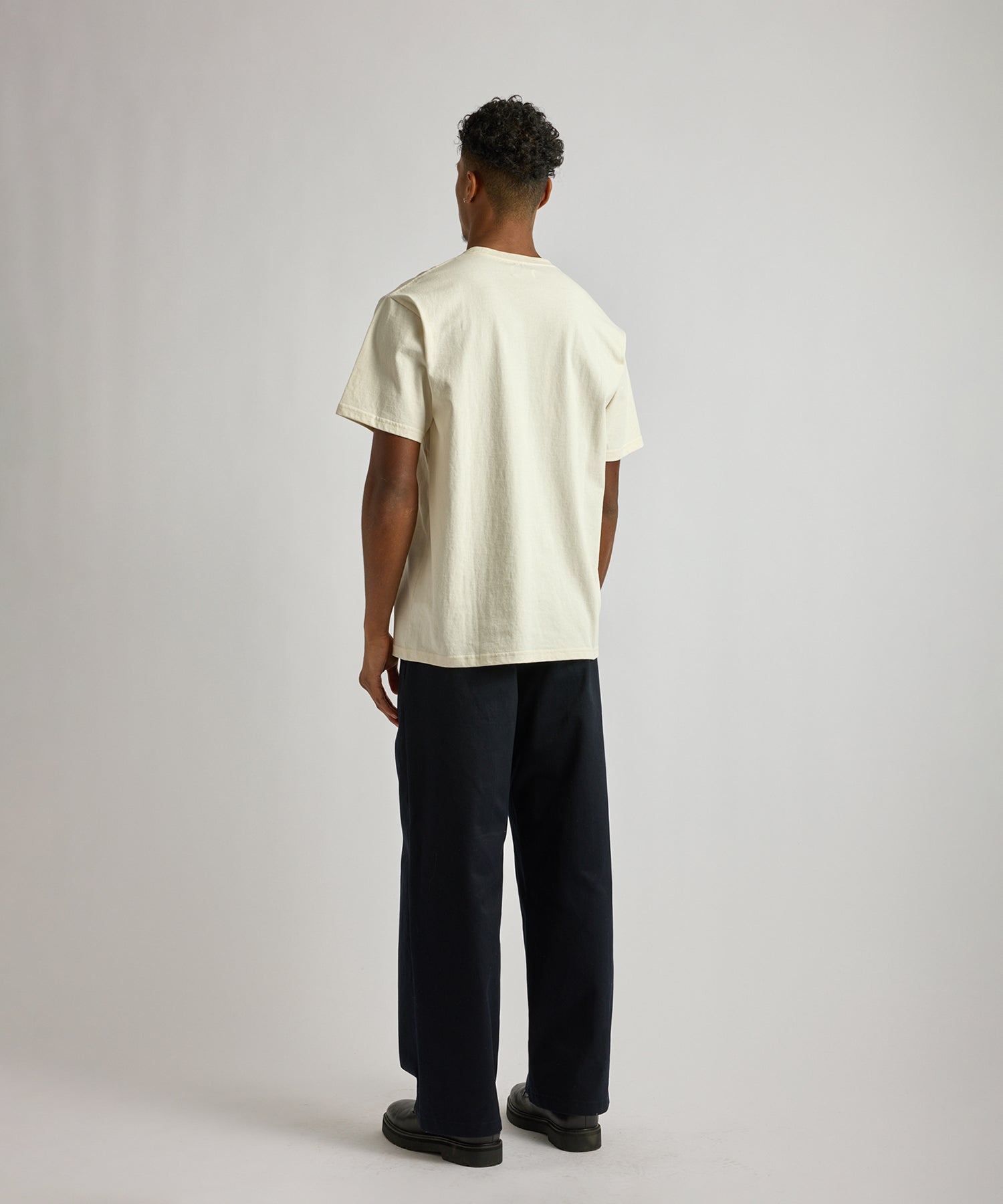 Saturdays NYC Miller Standard Short Sleeve Tee in Ivory