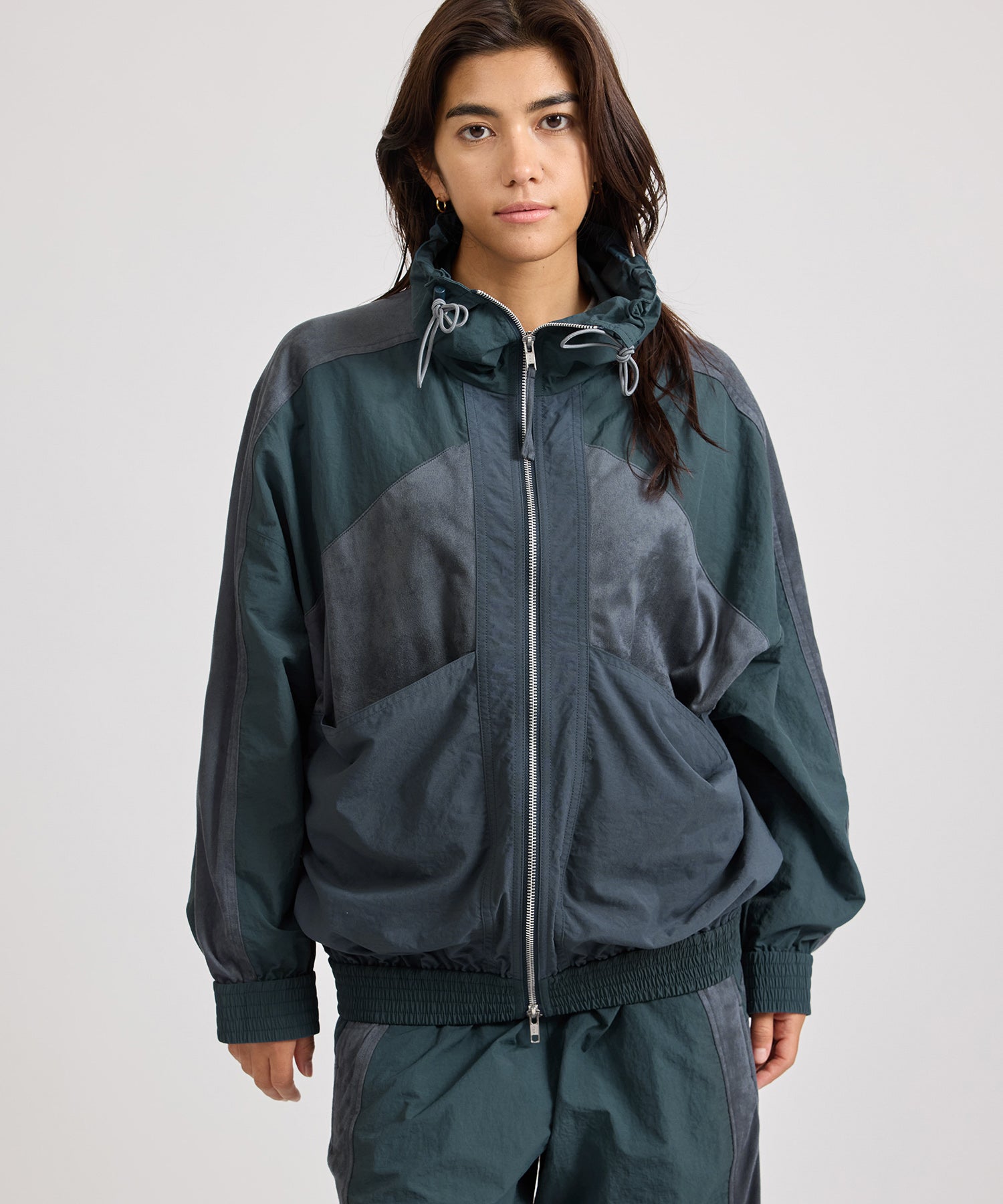 Saturdays NYC Edie Training Jacket in Navy