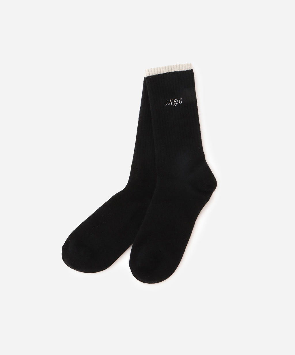 Saturdays NYC SNYC Wool Socks in Black