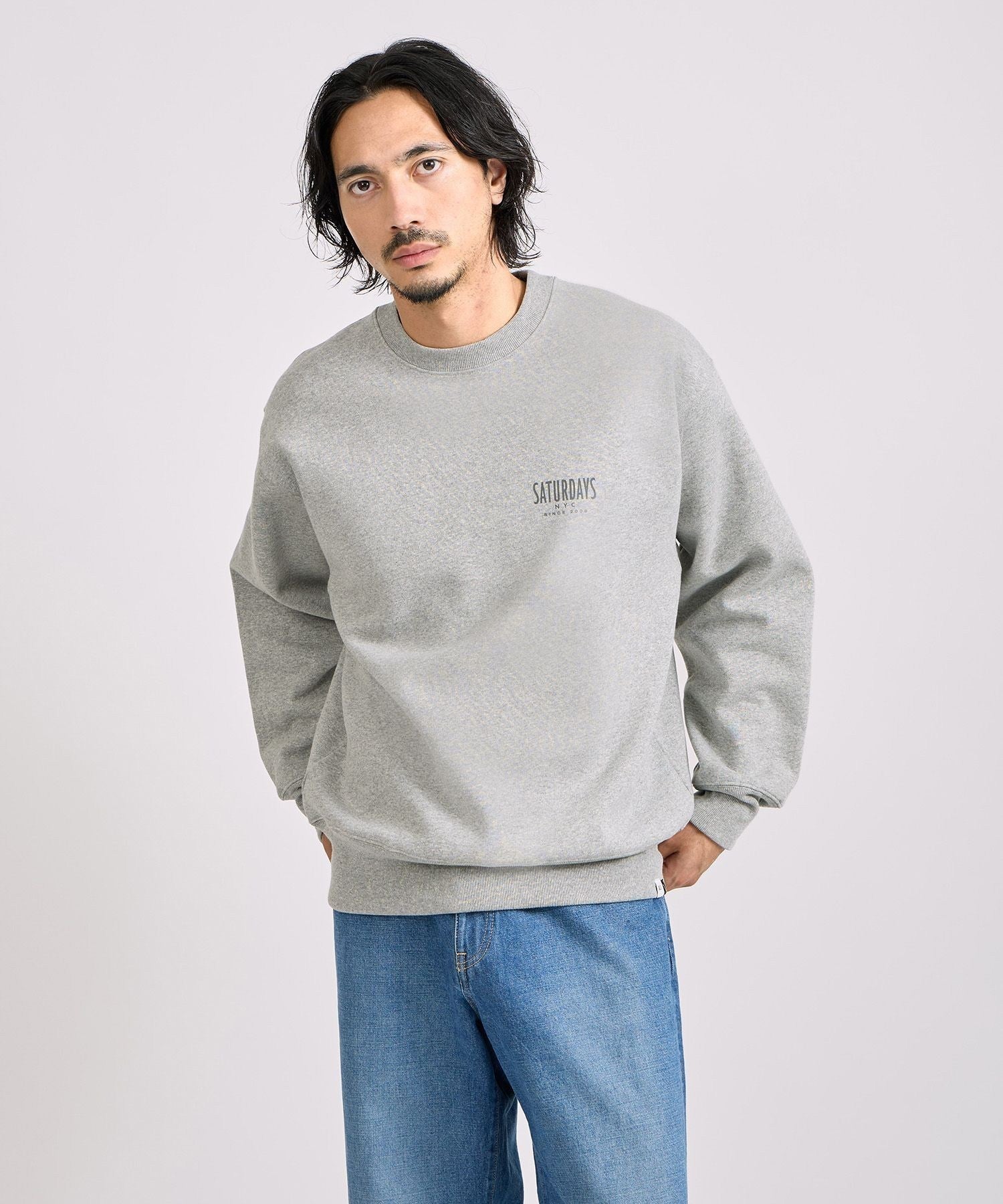 Saturdays NYC Bedwin x Saturdays Chelsea Sweat in Gray