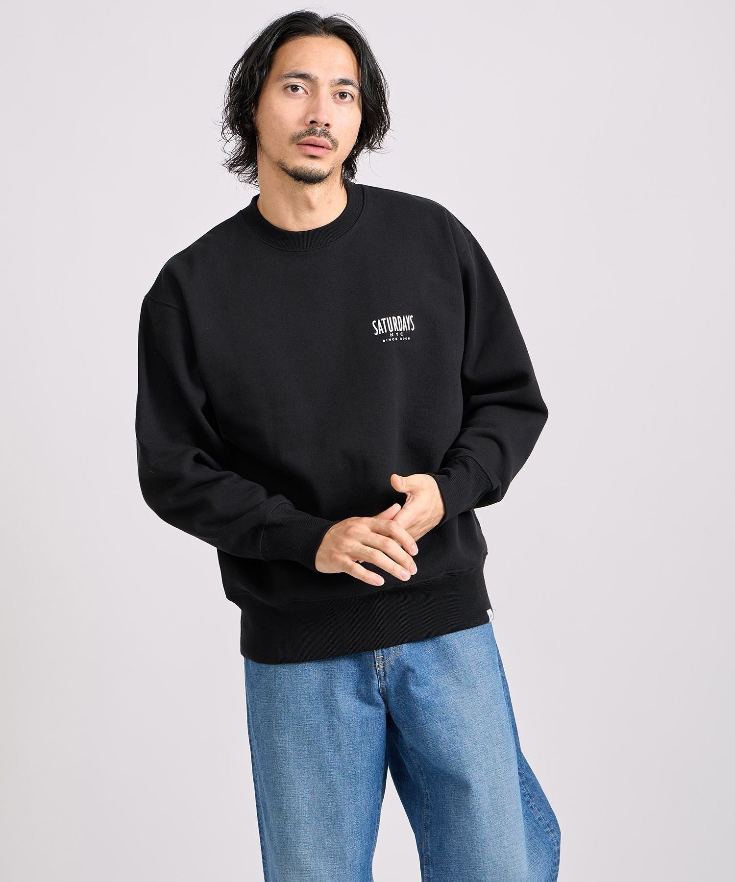 Saturdays NYC Bedwin x Saturdays Chelsea Sweat in Black