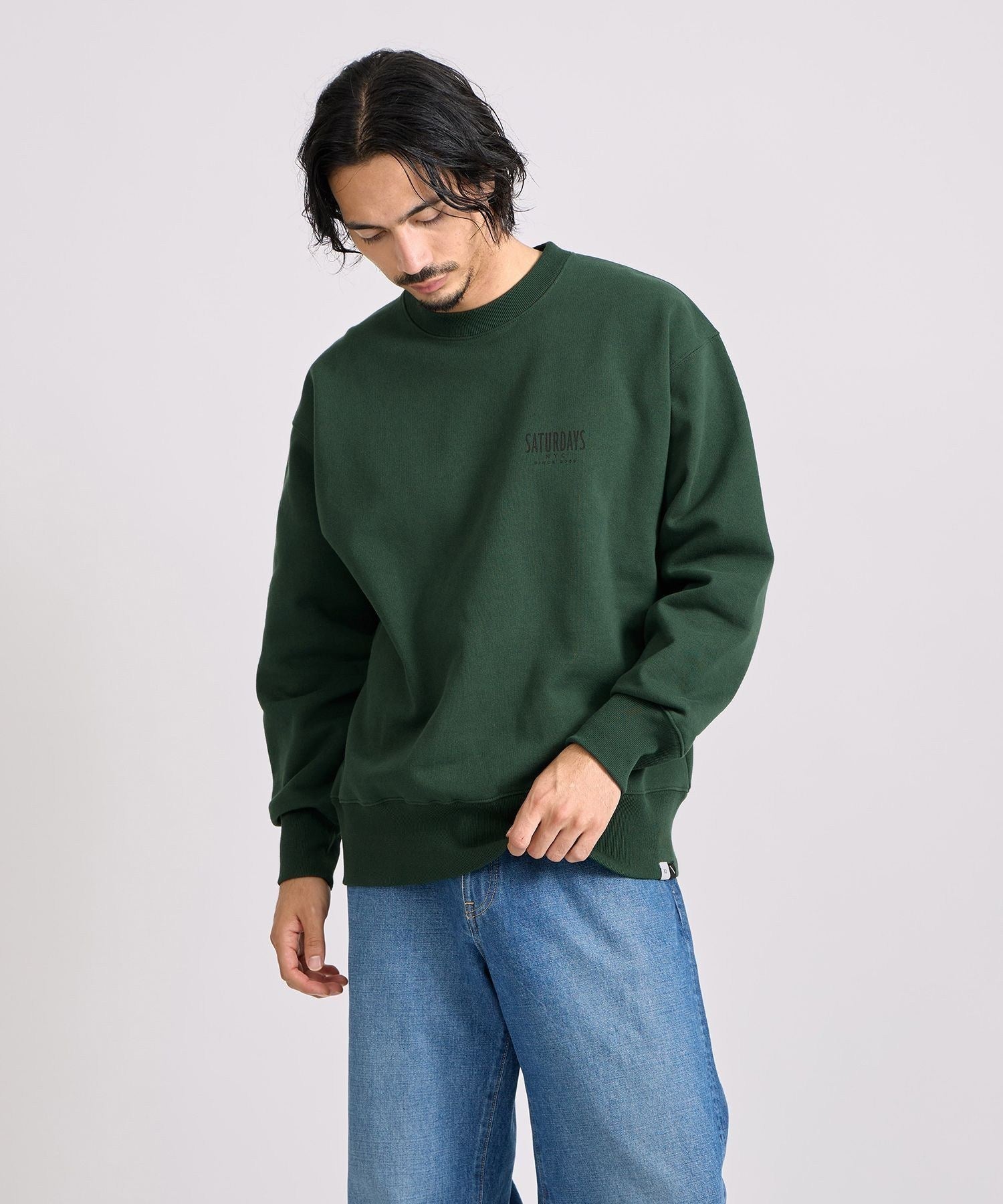 Saturdays NYC Bedwin x Saturdays Chelsea Sweat in Green