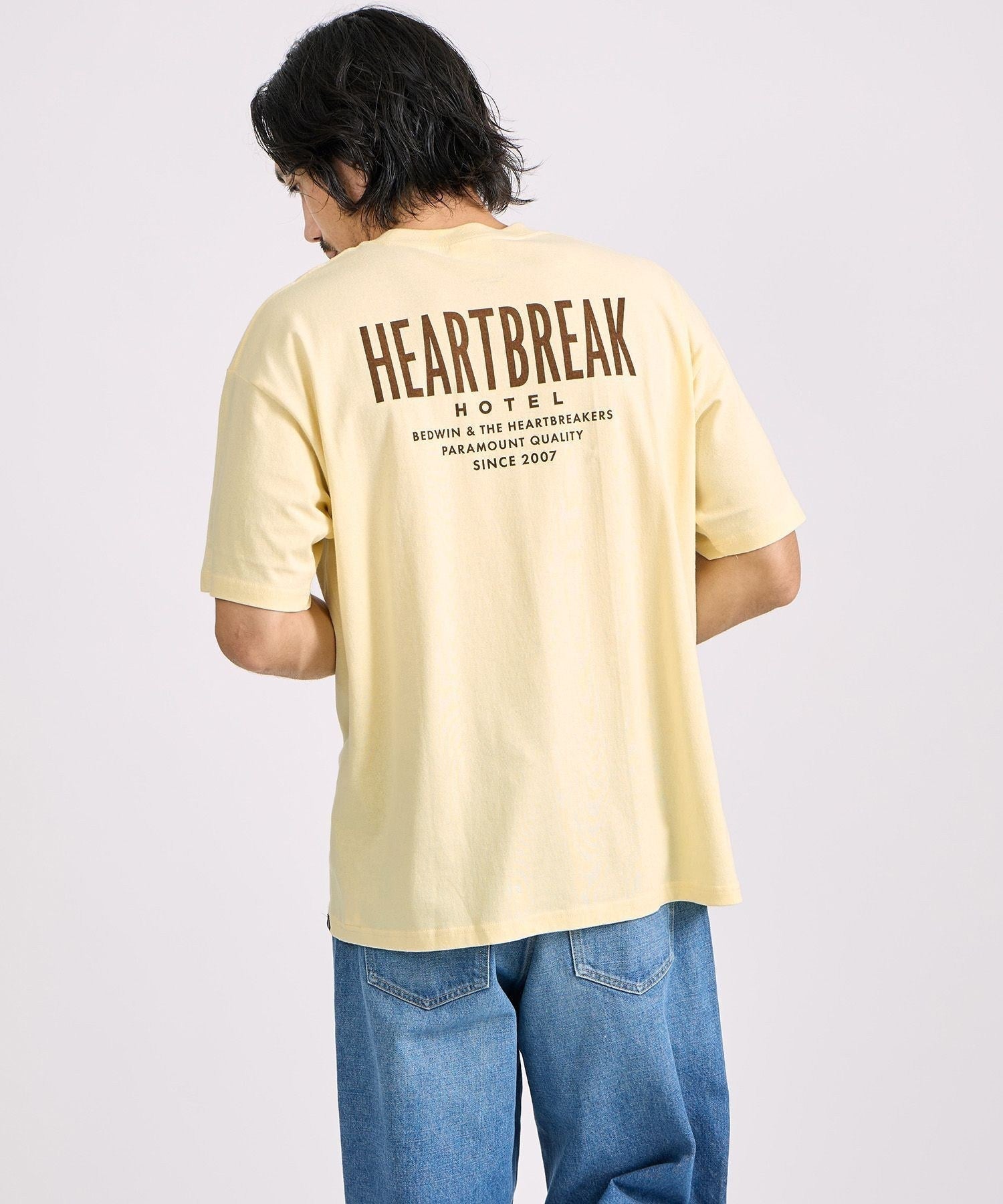 Saturdays NYC Bedwin x Saturdays Manhattan Tee in Yellow