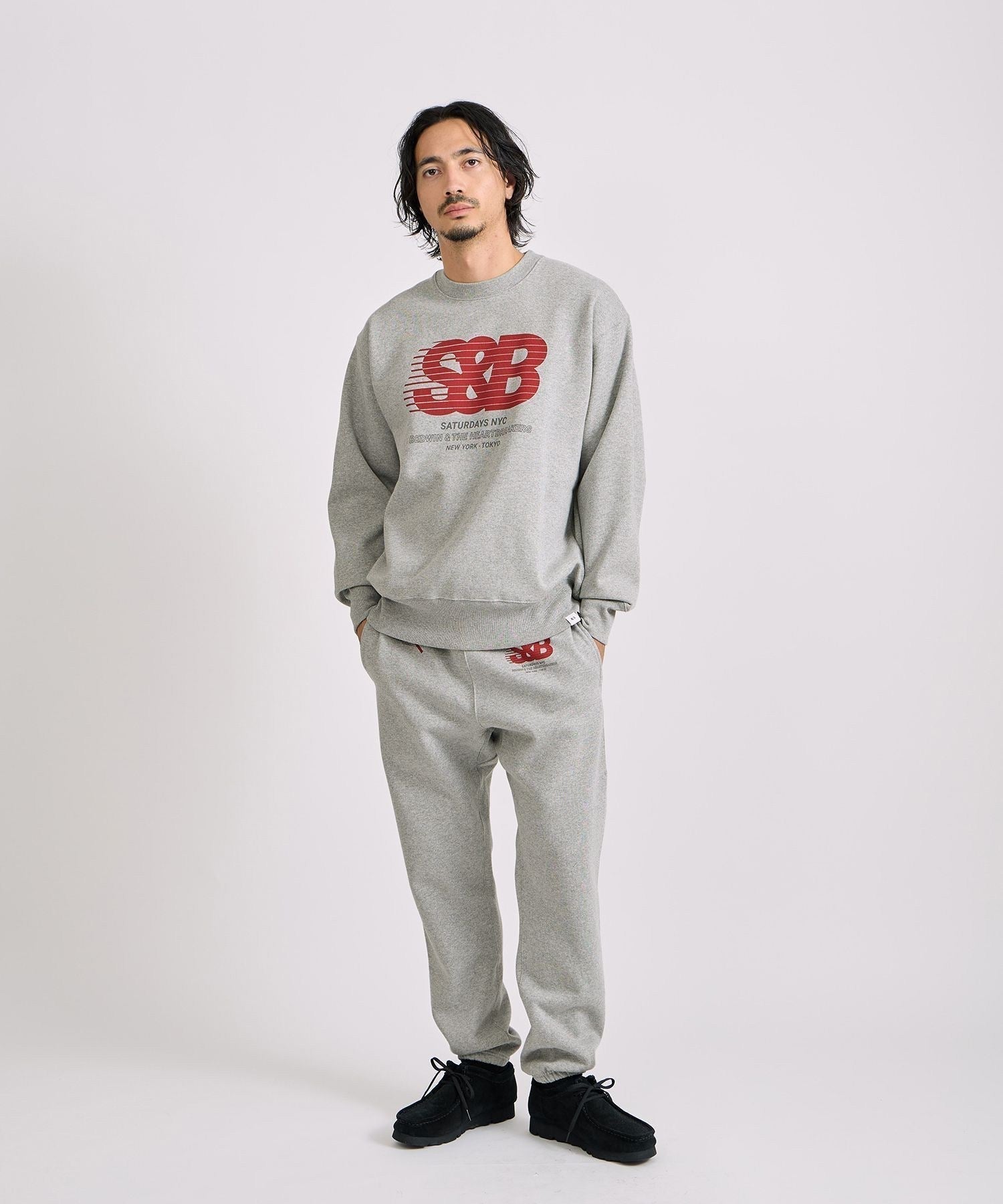 Saturdays NYC Bedwin x Saturdays Boston Sweatpants in Gray