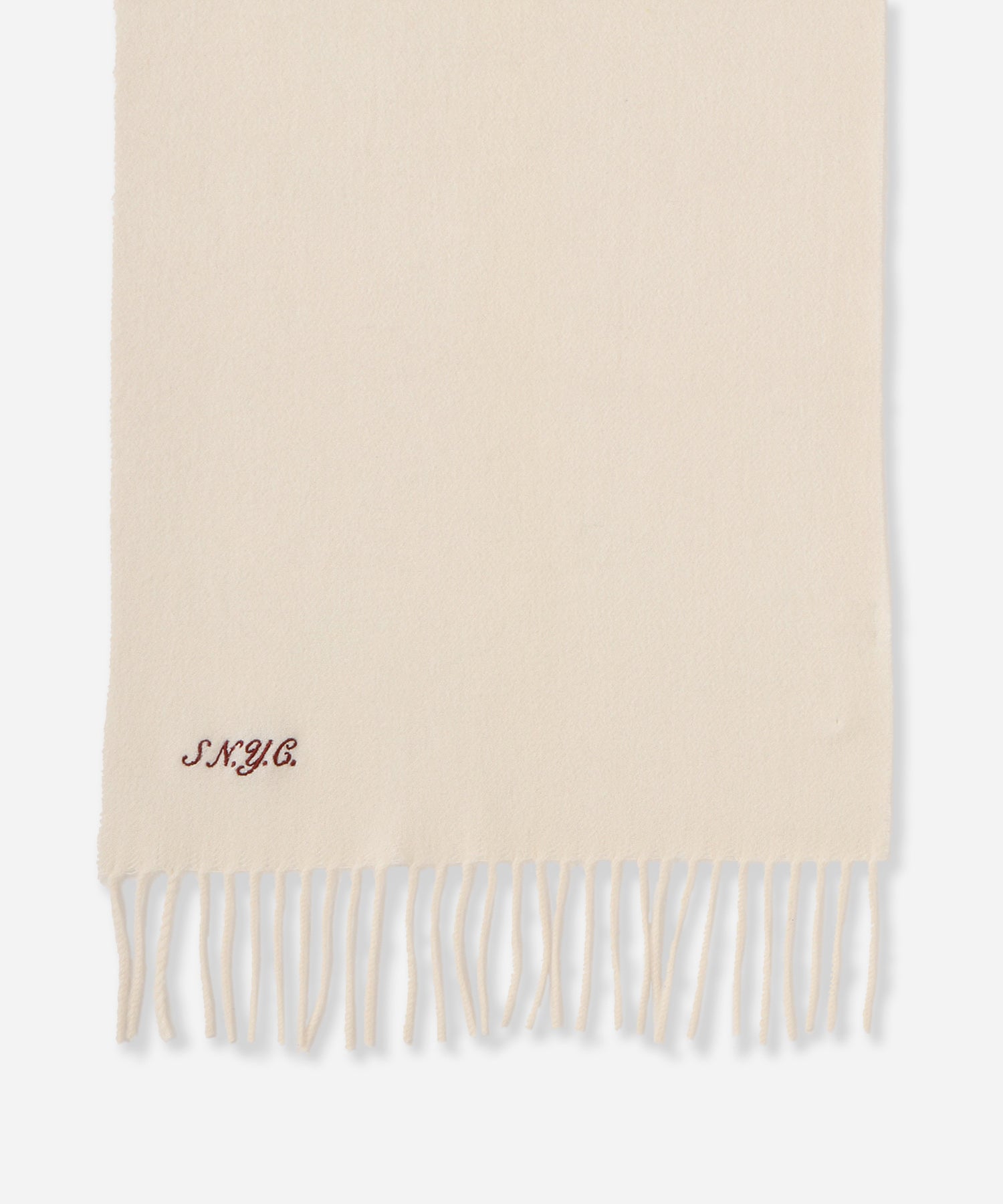 Saturdays NYC SNYC Solid Scarf in White