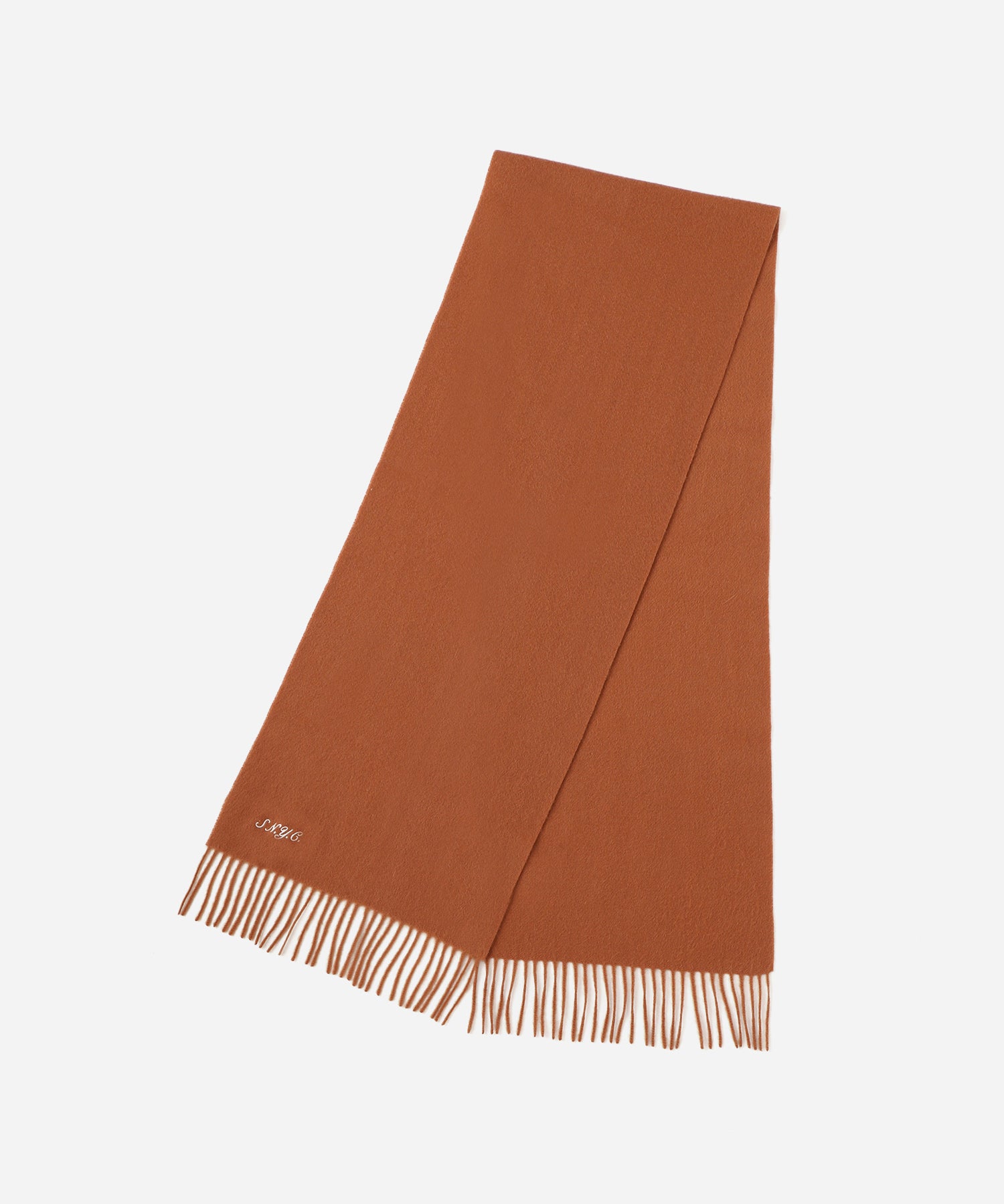 Saturdays NYC SNYC Solid Scarf in Orange