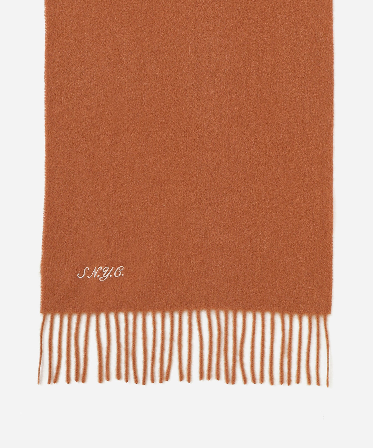 Saturdays NYC SNYC Solid Scarf in Orange