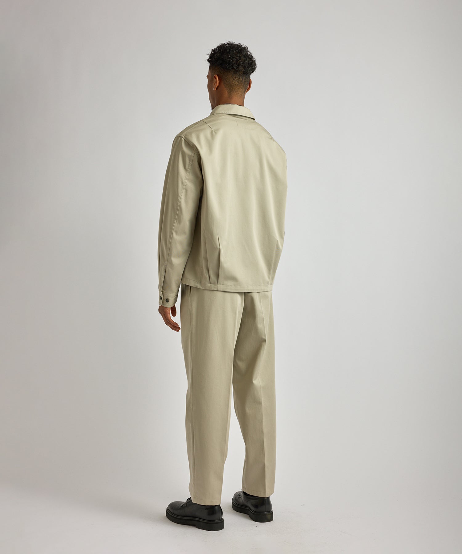 Saturdays NYC Harrison Zip Blouson in Gray