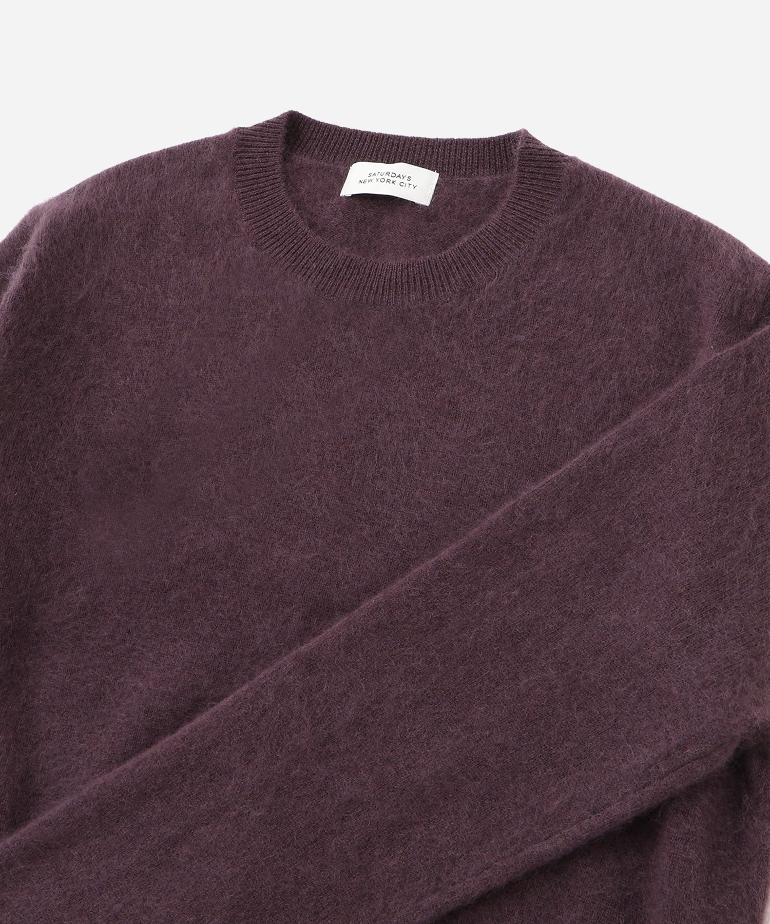 Saturdays NYC Christine Textured Knit in Wine