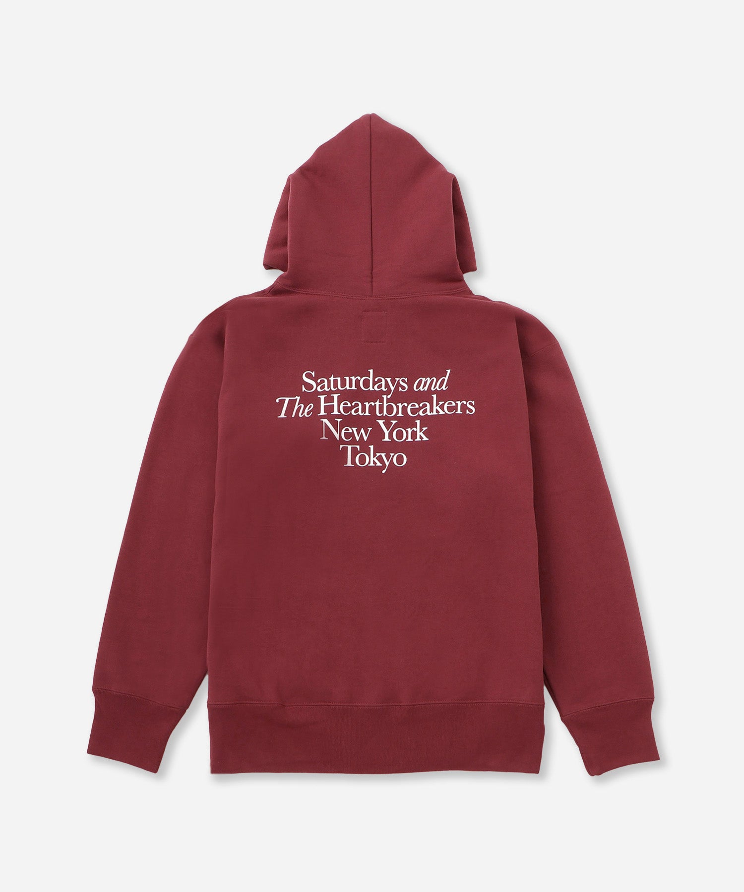 Saturdays NYC Bedwin x Saturdays New York Hoodie in Wine