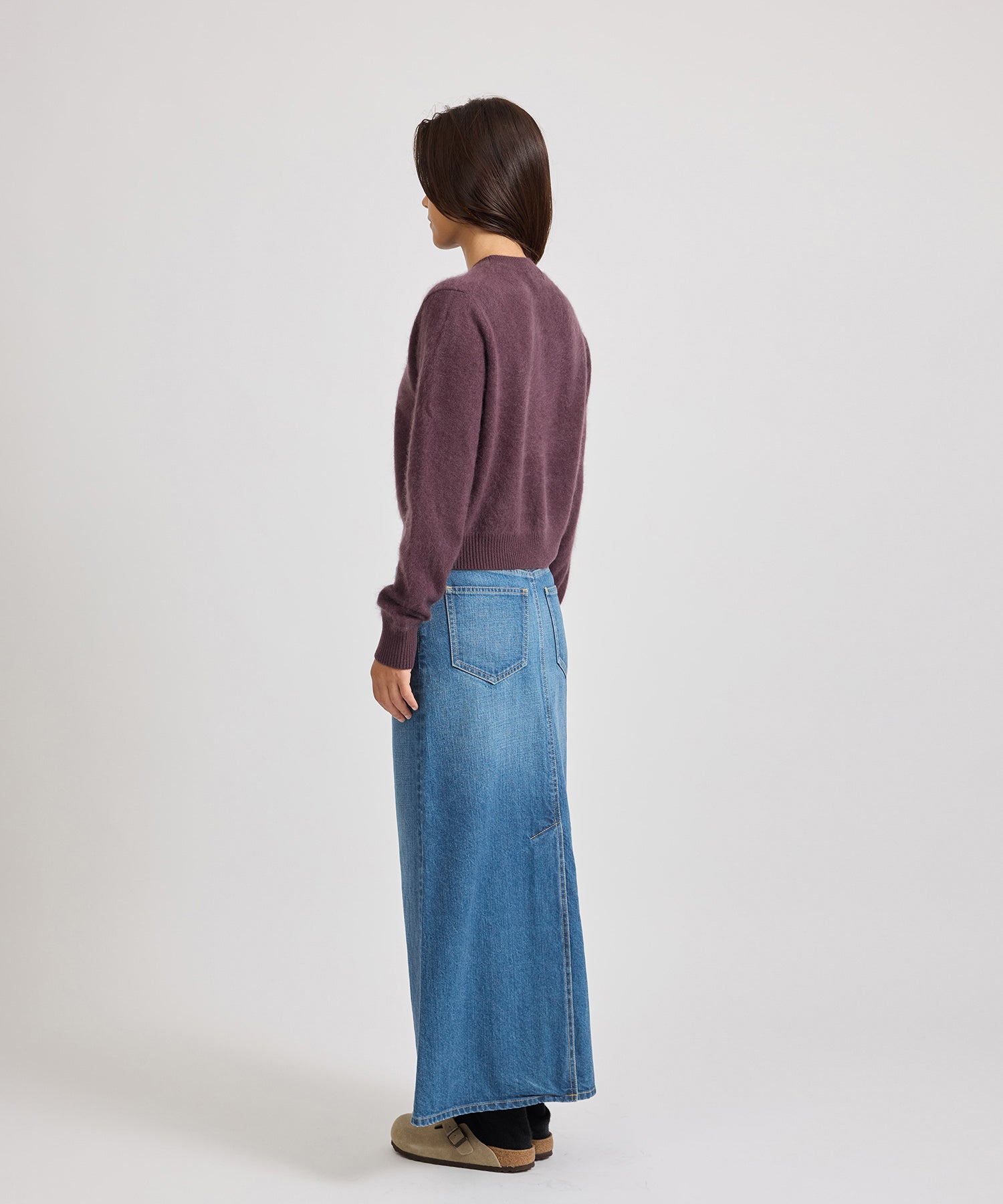 Saturdays NYC Christine Textured Knit in Wine