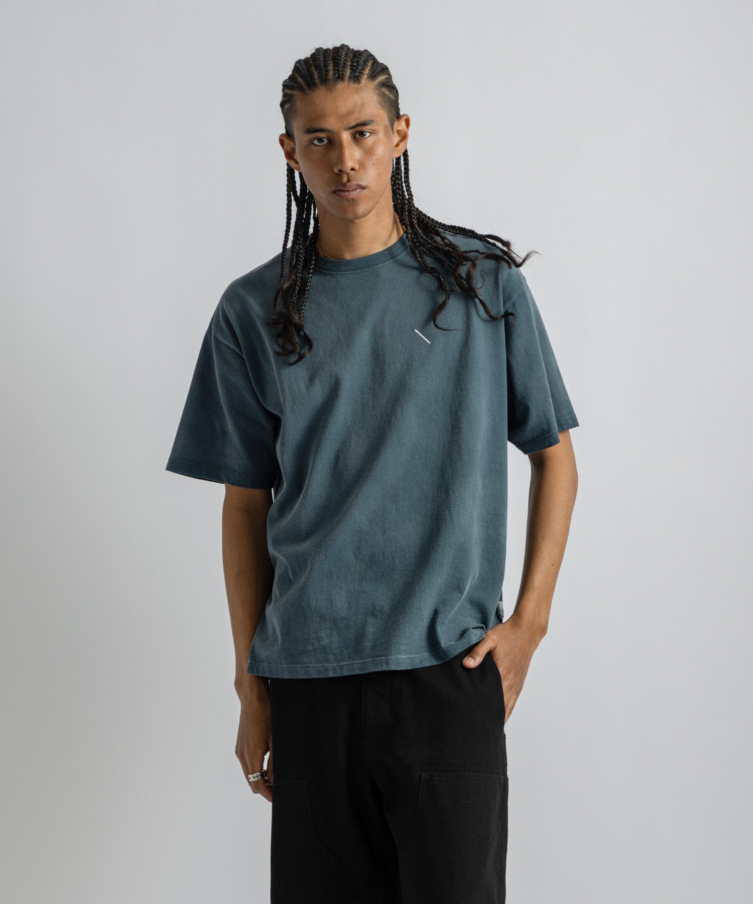 Saturdays NYC Sailboat Relaxed Tee in Blue