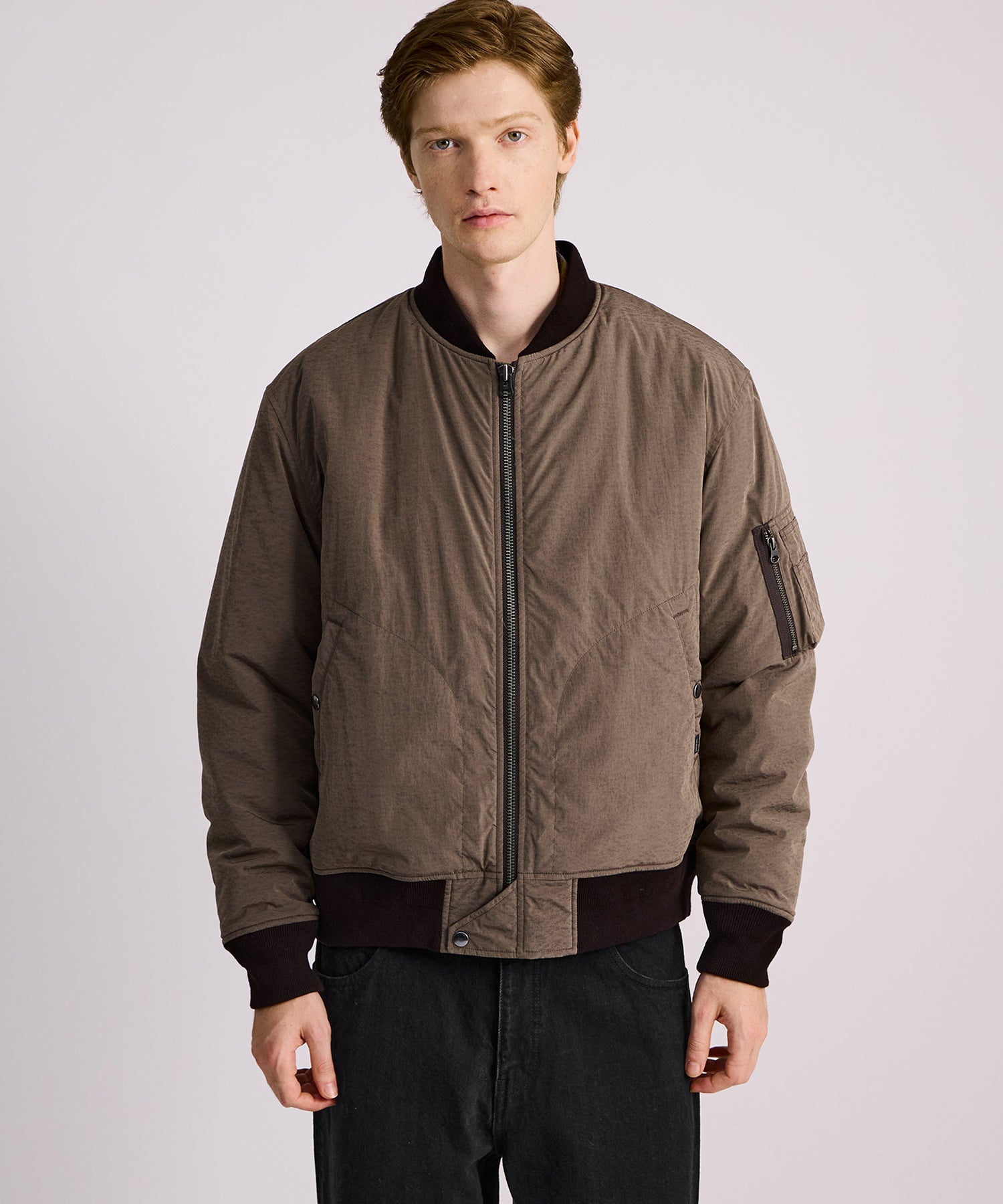 Saturdays NYC Christo Bomber in Beige