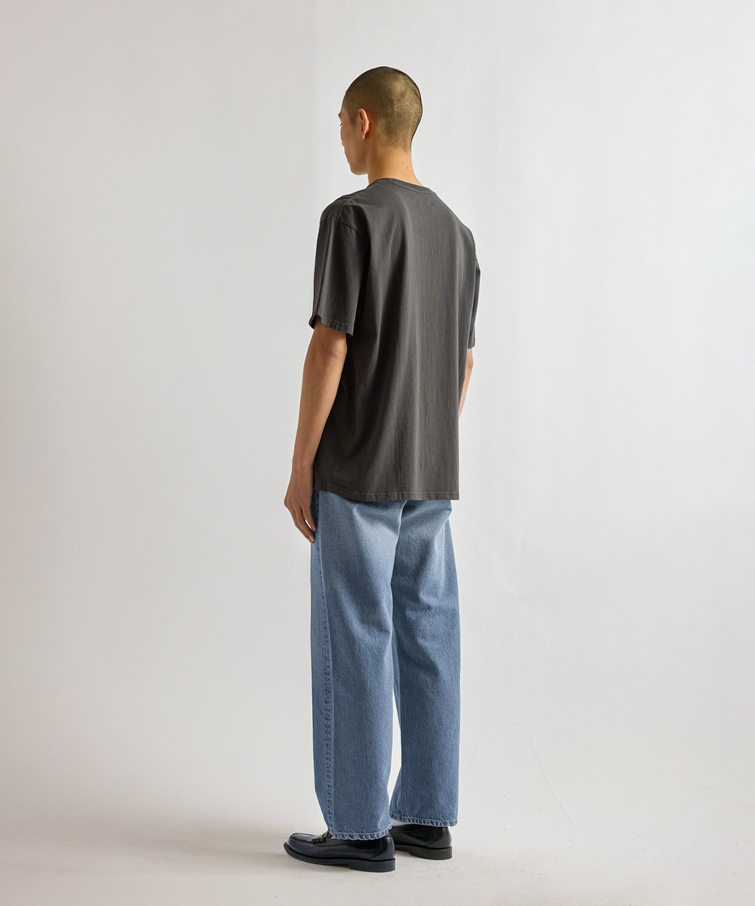 Saturdays NYC Miller Standard Short Sleeve Tee in Charcoal