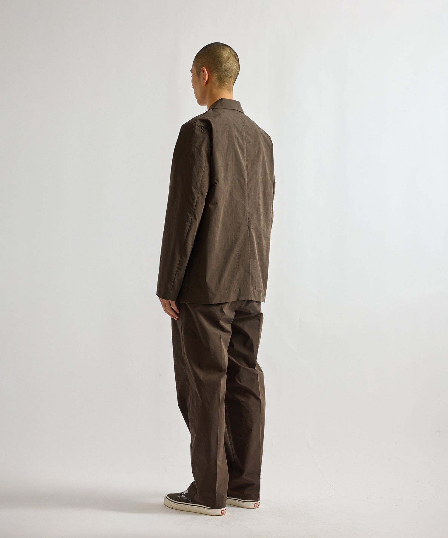 Saturdays NYC Mirza Easy Wear Jacket in Dark Brown