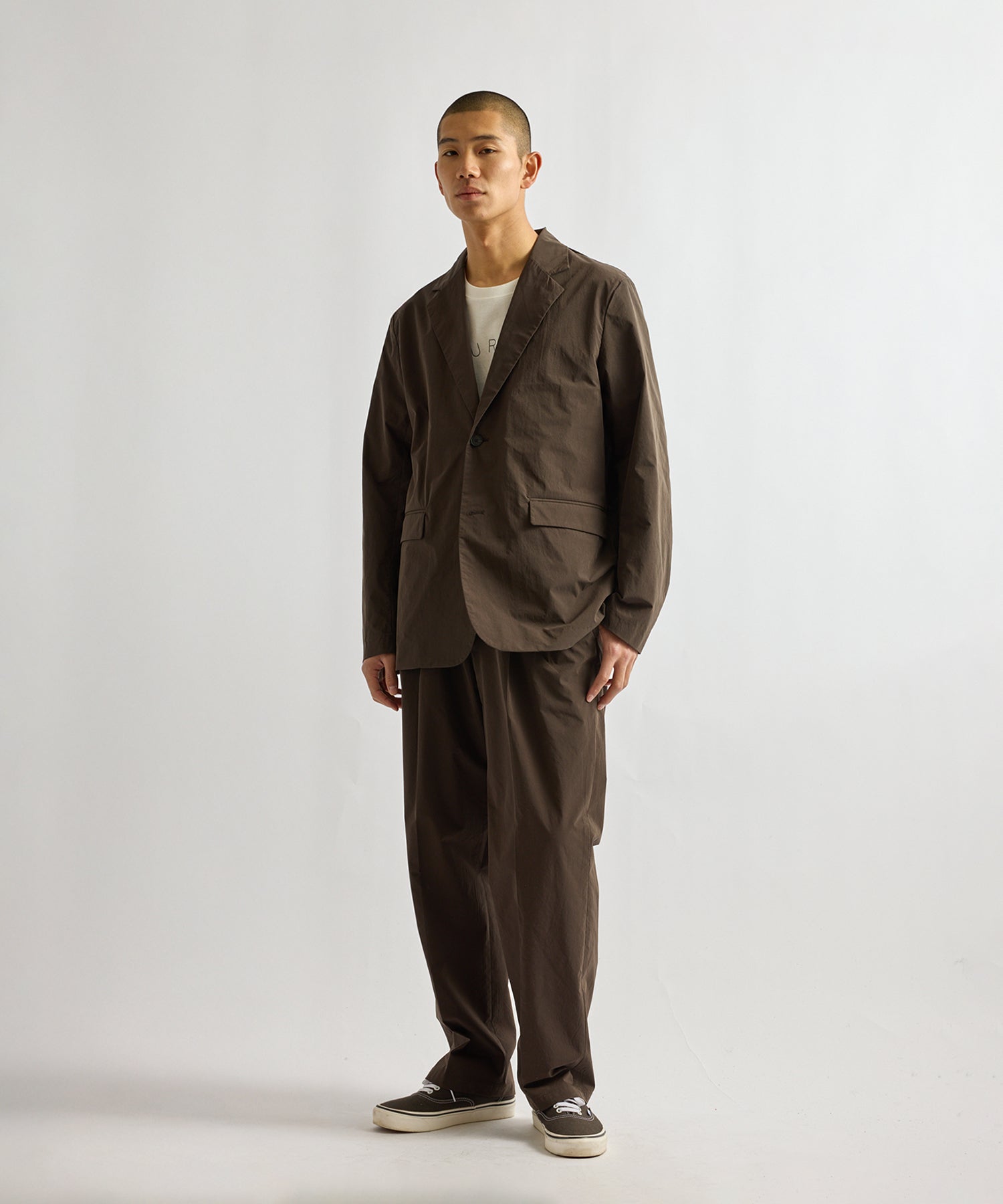 Saturdays NYC Mirza Easy Wear Jacket in Dark Brown