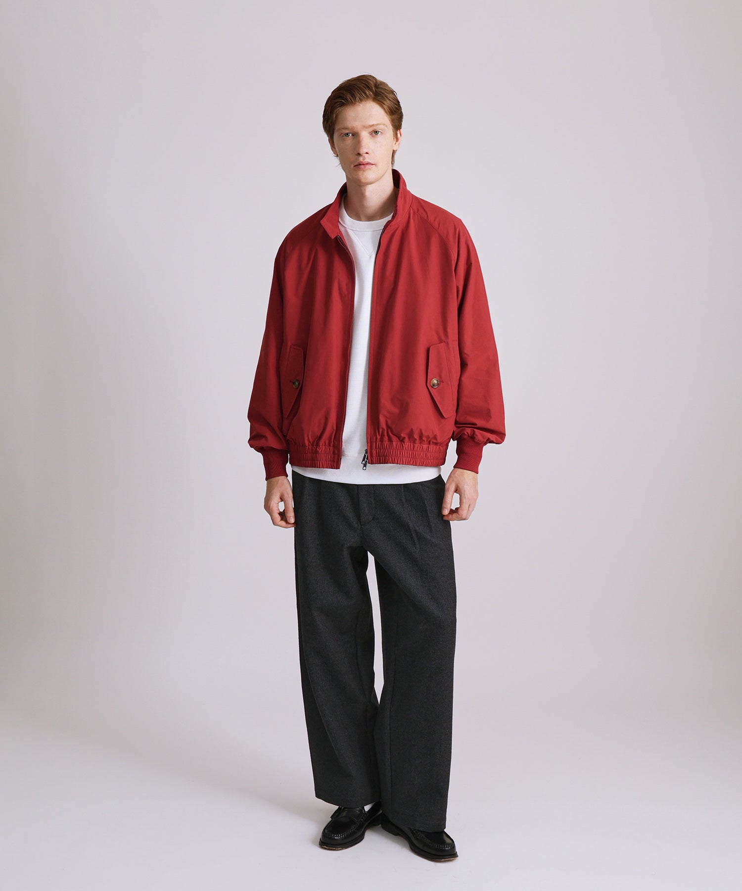 Saturdays NYC Baracuta x Saturdays Harrington Jacket in Red