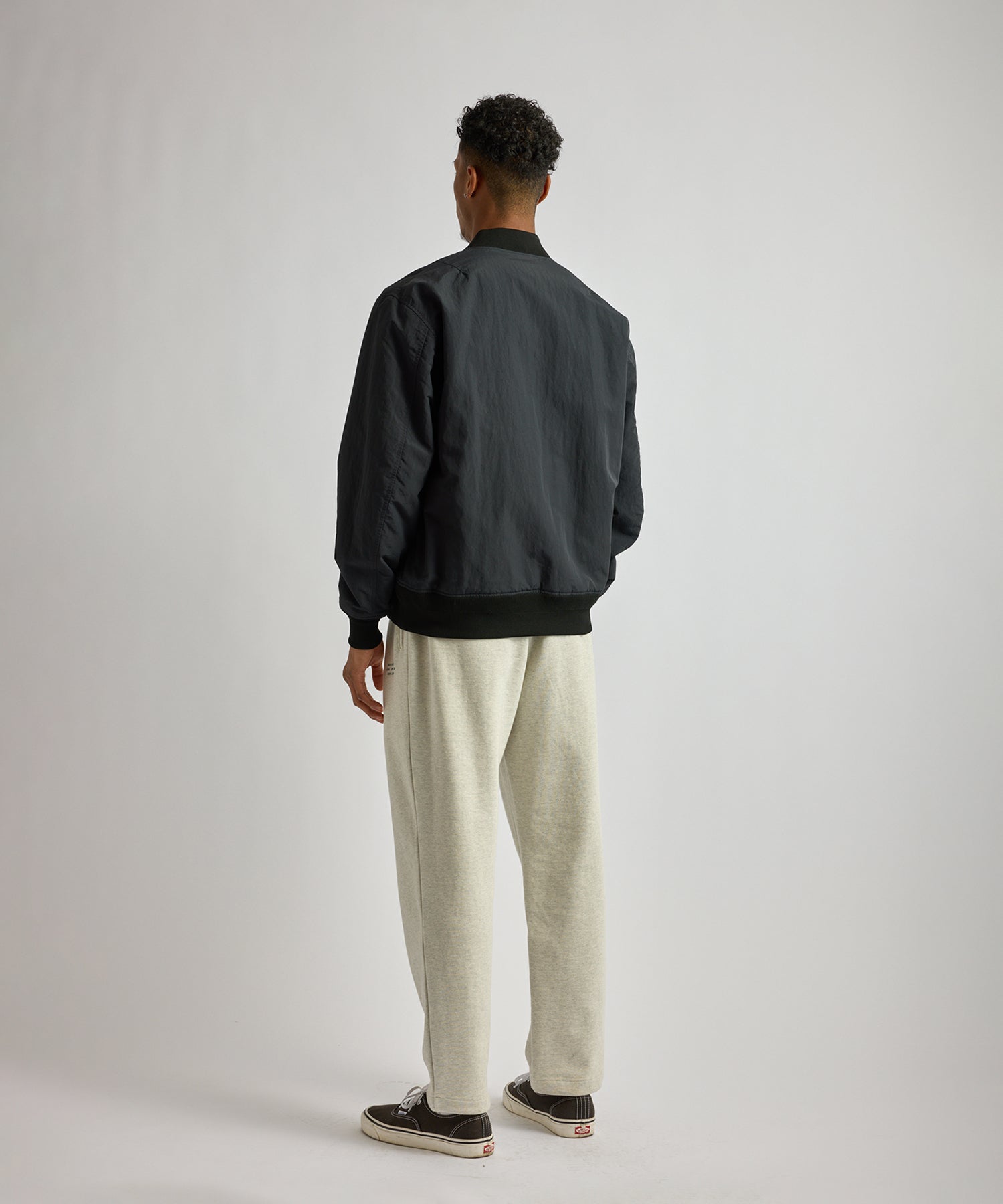 Saturdays NYC Goose Bomber Jacket in Black